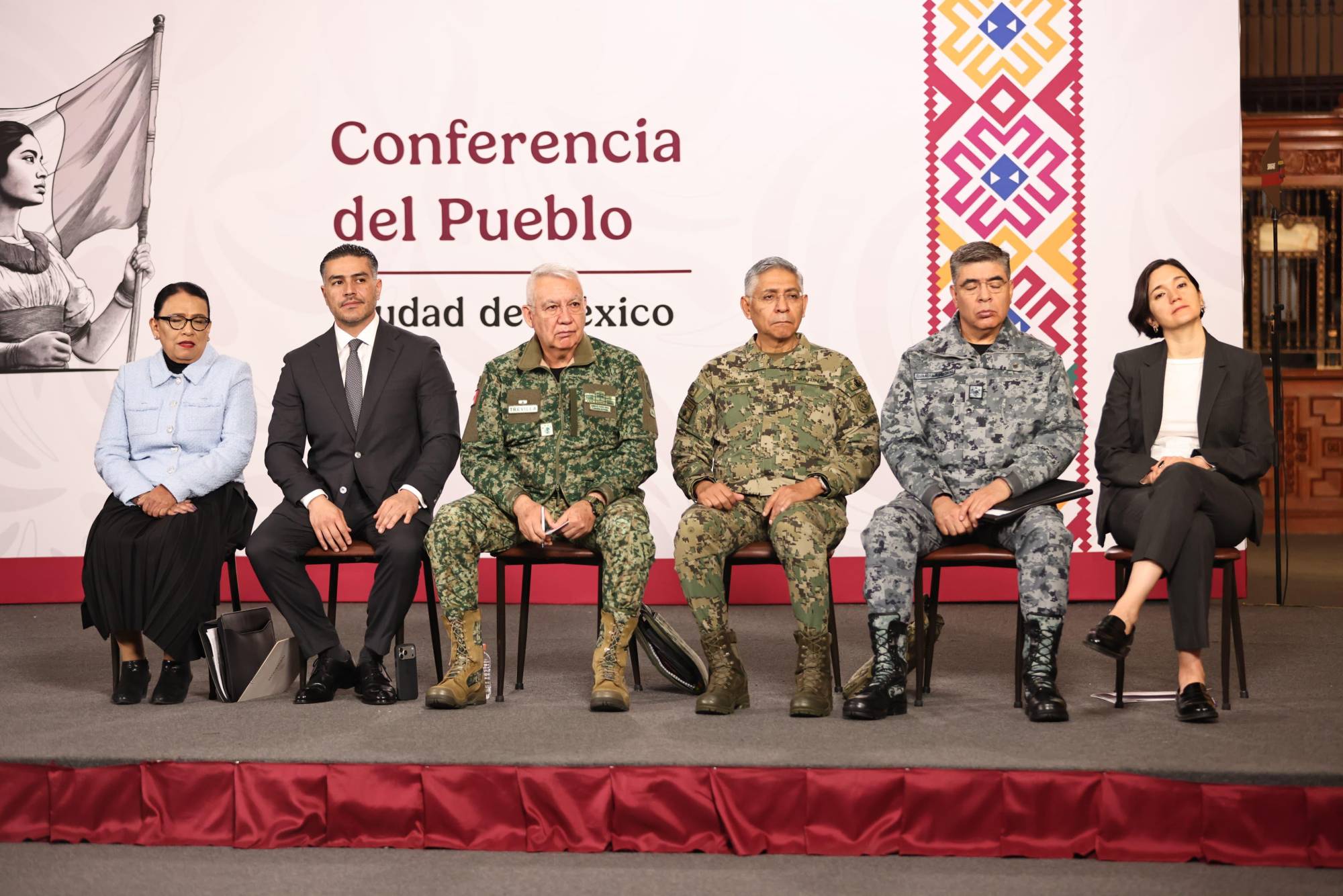 $!Anuncia Harfuch detención de 12 integrantes del Cártel de Sinaloa