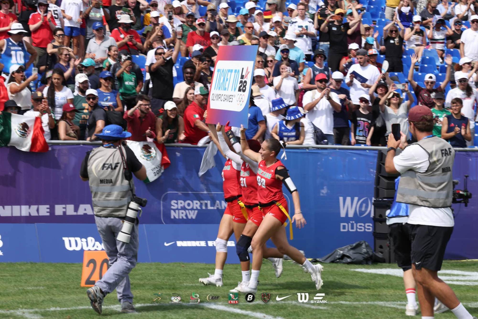 $!Selección Mexicana de flag football sella su boleto a Los Ángeles 2028