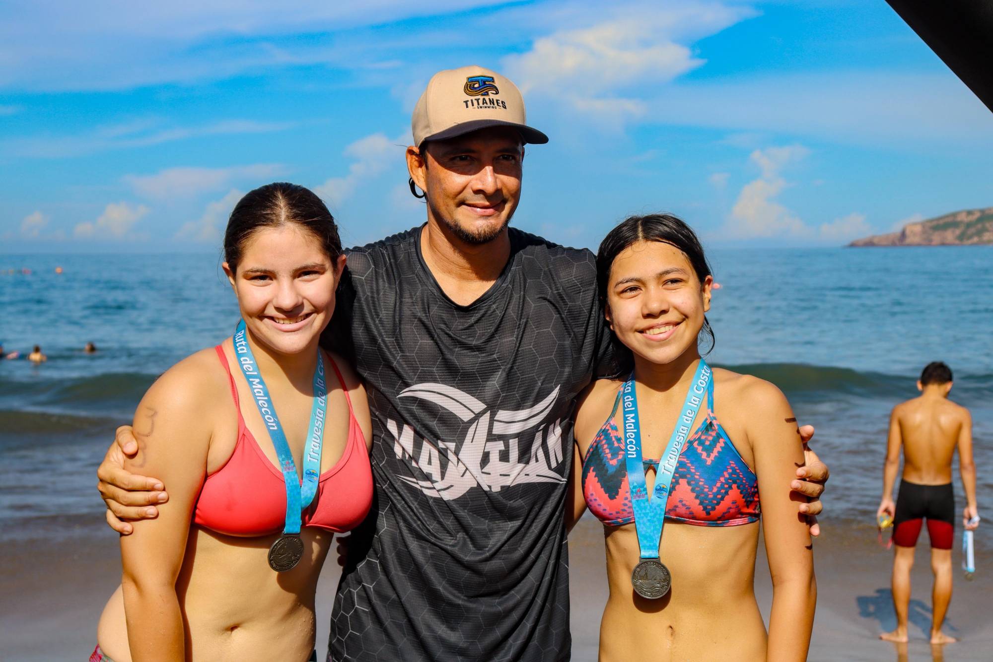 $!Llenan el mar con la Travesía por la Costa de Liga Imdem de Natación