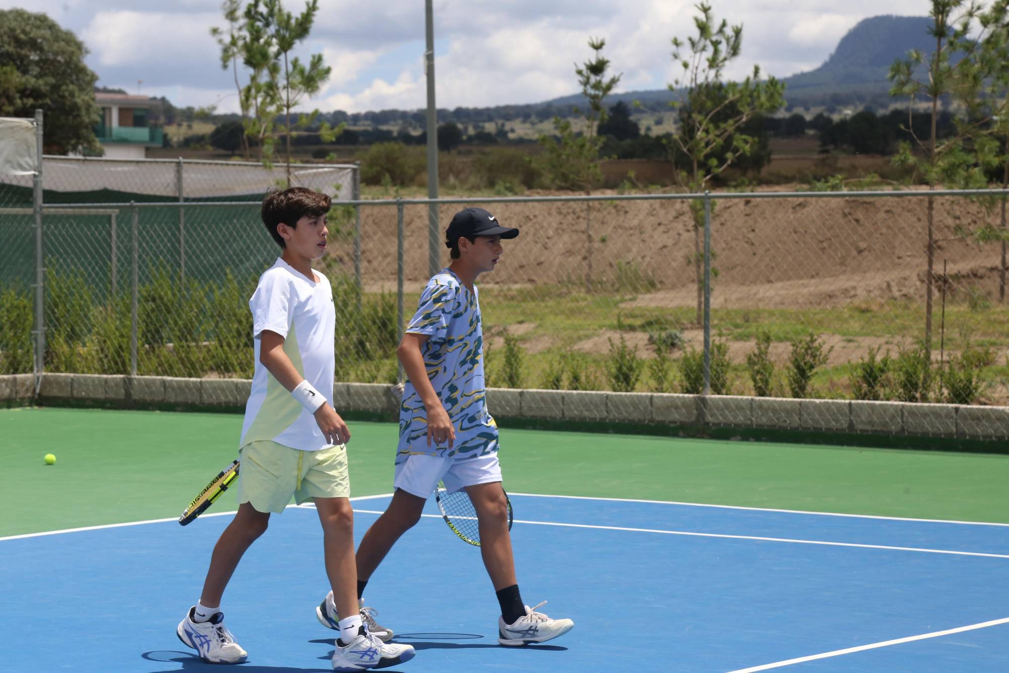 $!Quintín Suárez y Jerónimo Velasco aseguran medalla en Olimpiada Nacional de Tenis