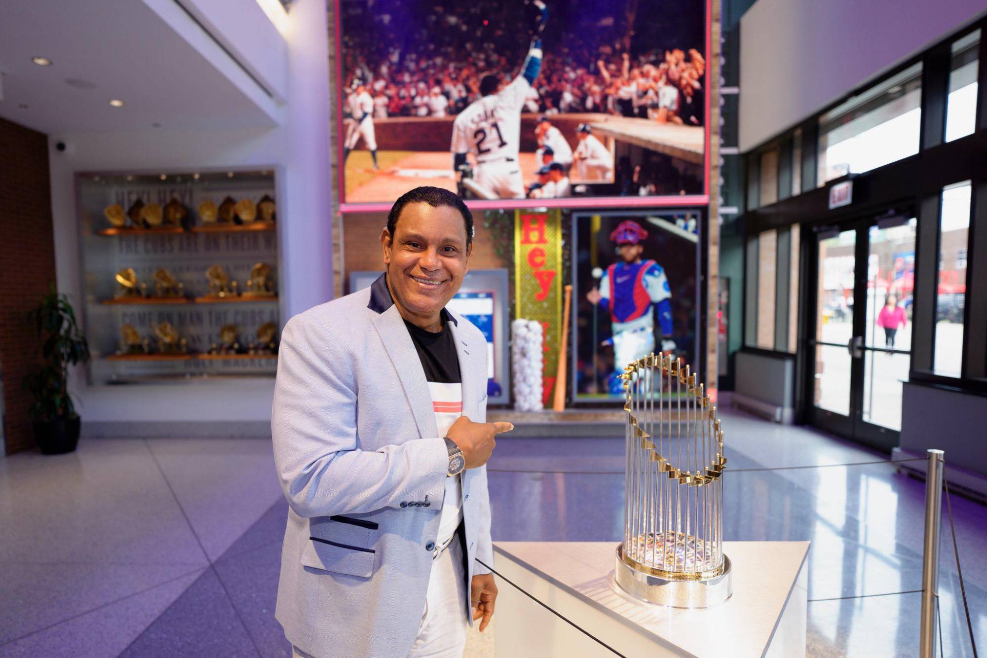 $!Sammy Sosa regresa al Wrigley Field por primera vez en más de 20 años