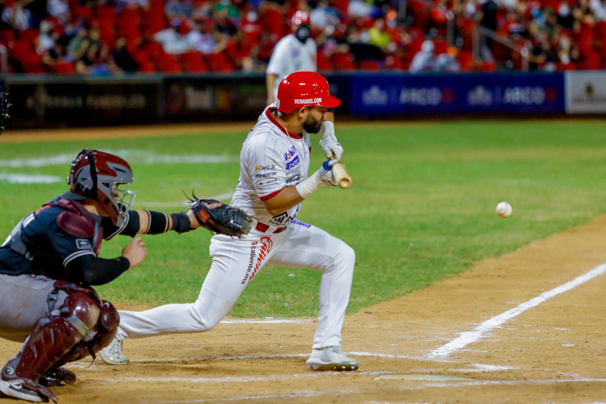 $!Jesús ‘Cacao’ Valdez luce a la ofensiva en la Liga Mexicana de Beisbol