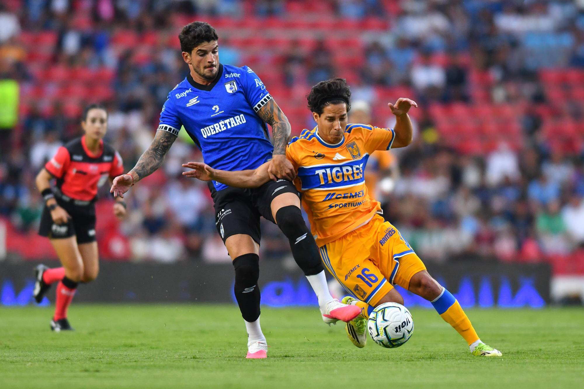 $!Querétaro sorprende a Tigres con penal en el tiempo agregado