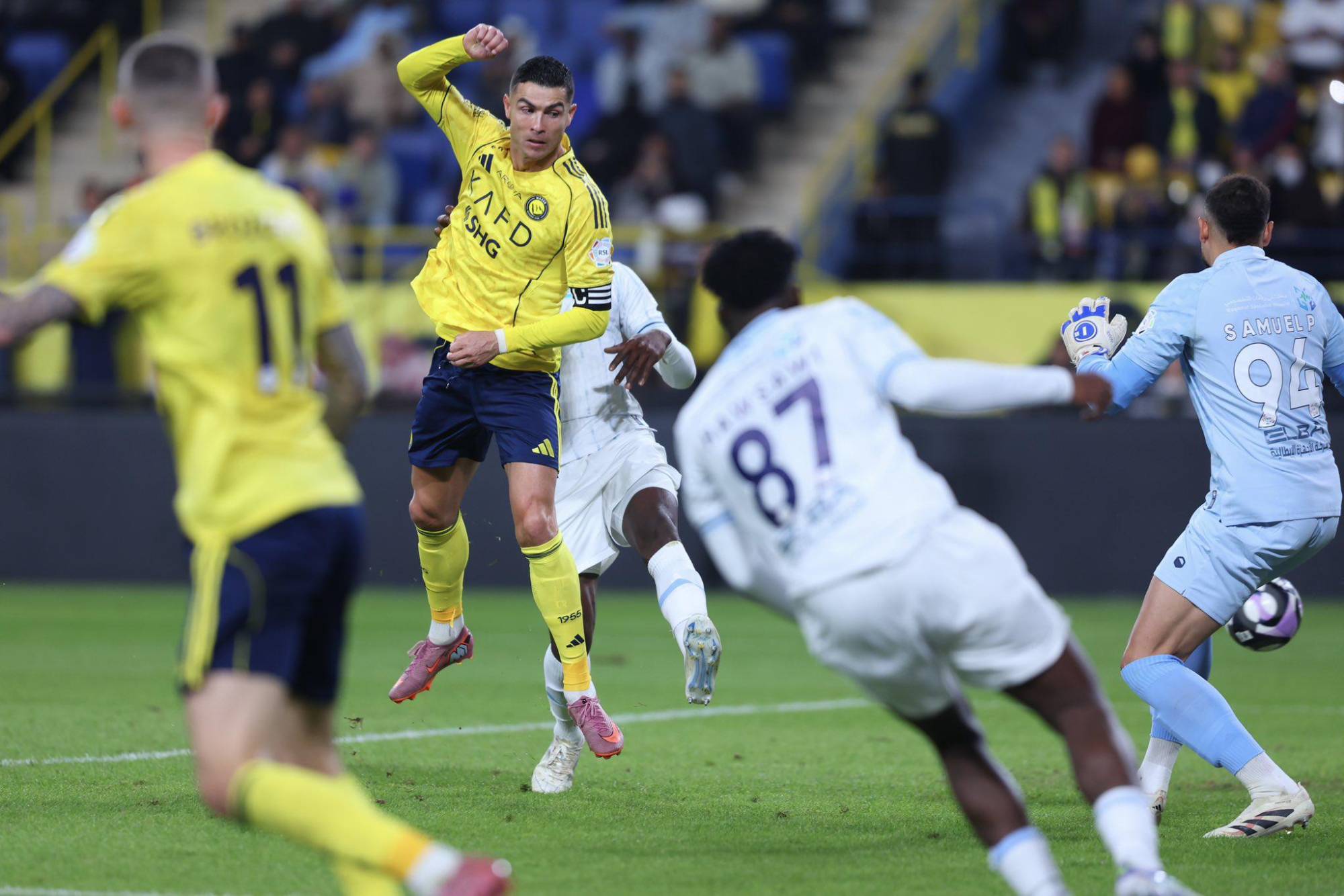 $!Cristiano Ronaldo firma doblete y acerca al Al Nassr al título de la Saudi Pro League