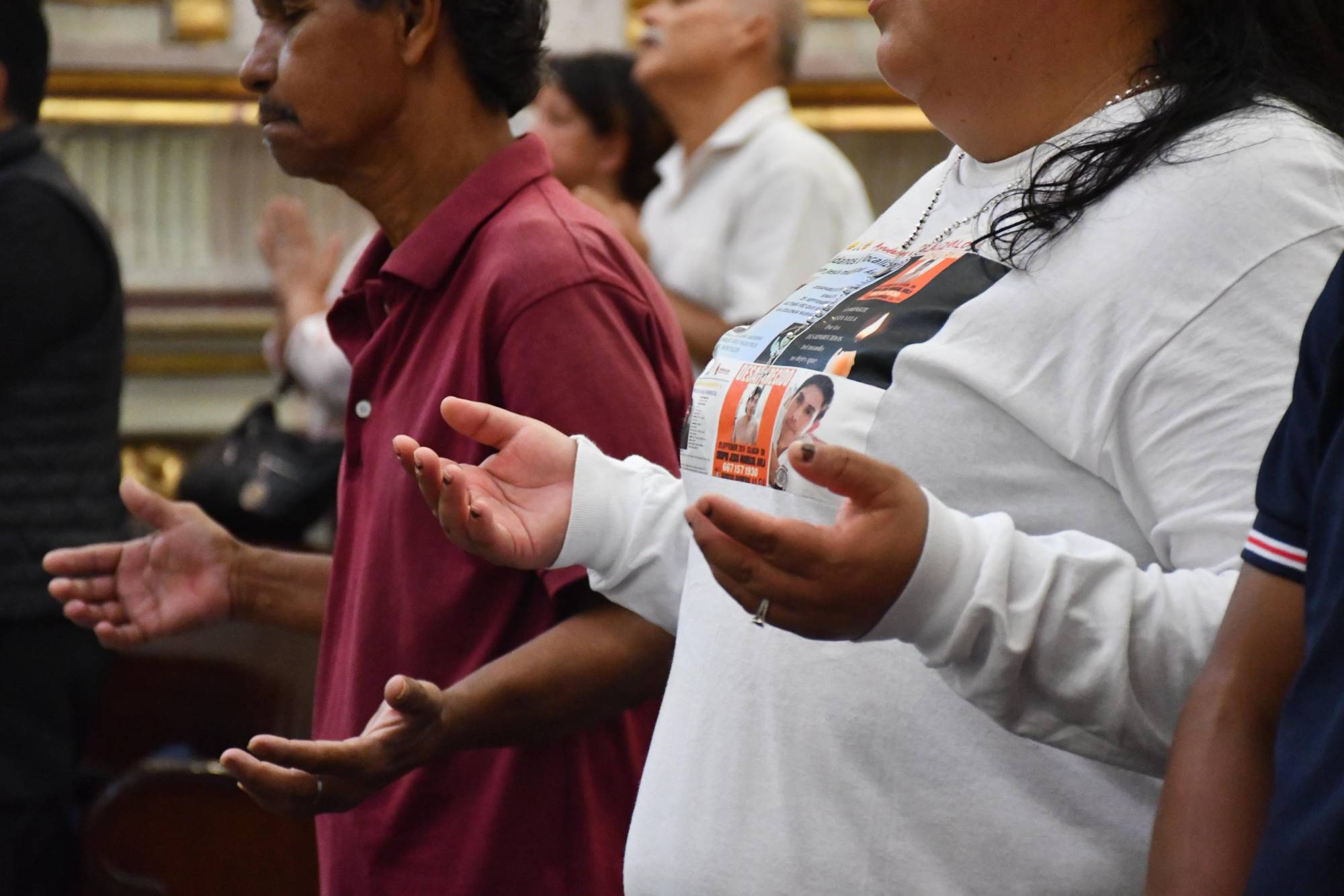 $!Recuerdan en misa a Ricardo y Ramsés, a cuatro meses de su desaparición en Aguaruto, Culiacán