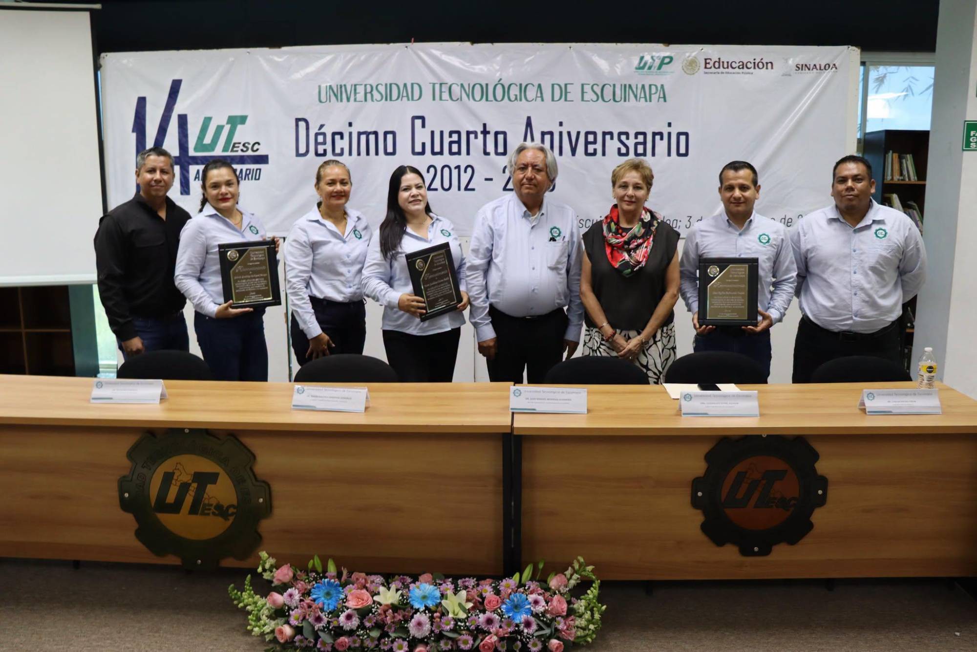 $!La Universidad Tecnológica de Escuinapa celebra 14 años de su fundación.