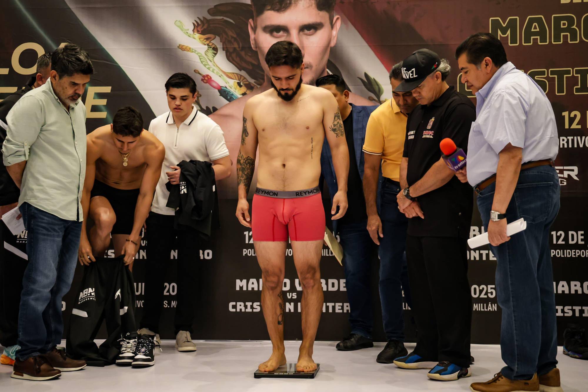 $!Marco Verde y Cristian Montero dan el peso y encienden el ring para este sábado en Culiacán