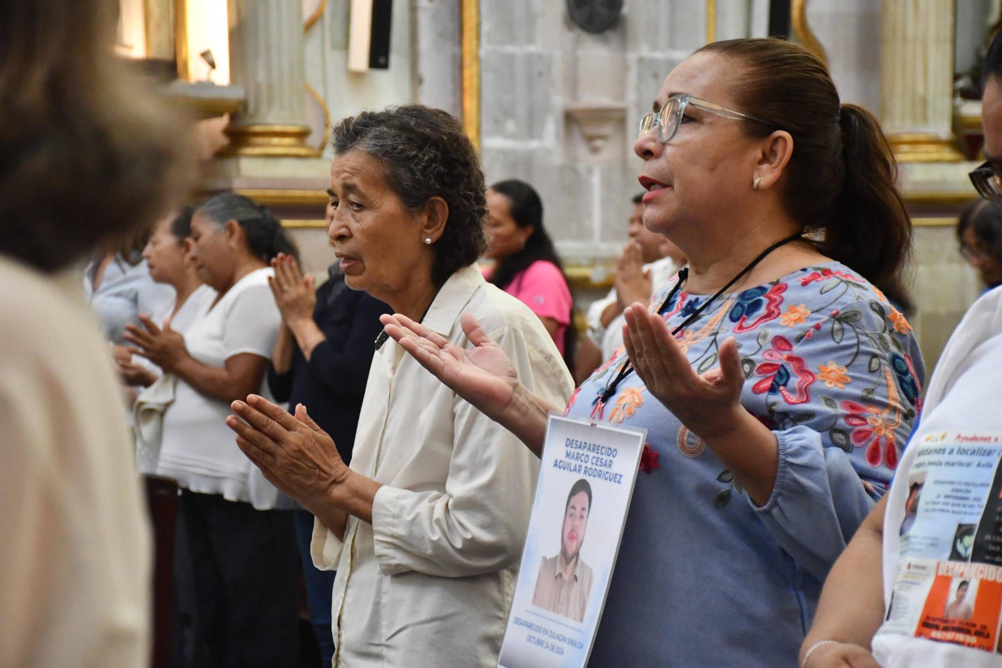 $!Recuerdan en misa a Ricardo y Ramsés, a cuatro meses de su desaparición en Aguaruto, Culiacán