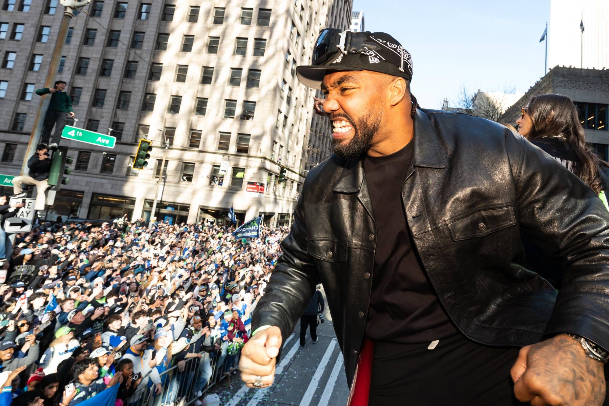 $!Seattle celebra el título del Super Bowl LX con desfile multitudinario