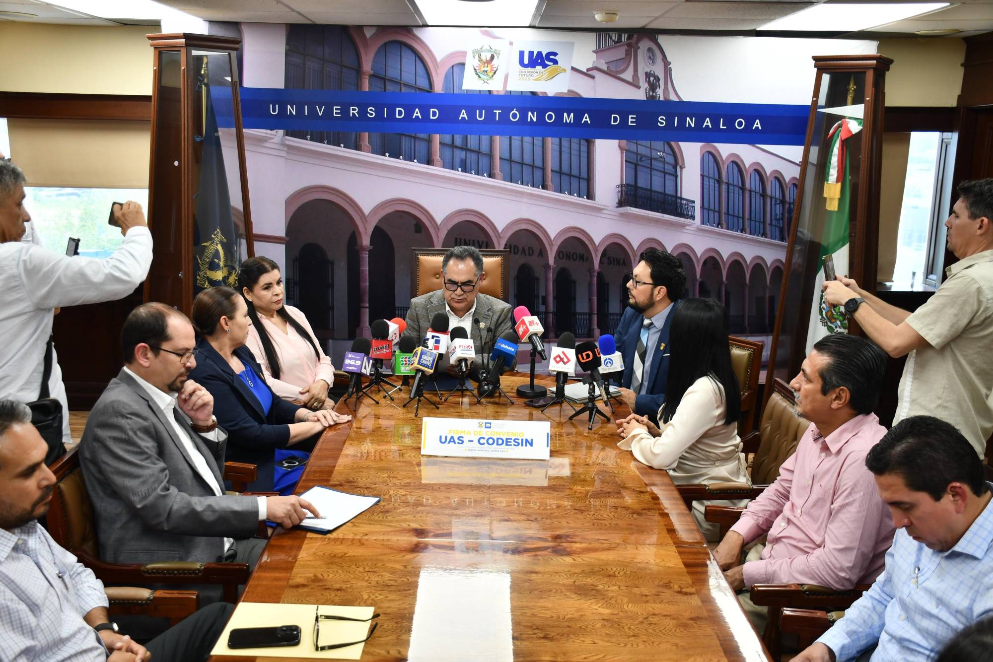 $!UAS y Codesin firman convenio para impulsar desarrollo regional y formación de talento en Sinaloa