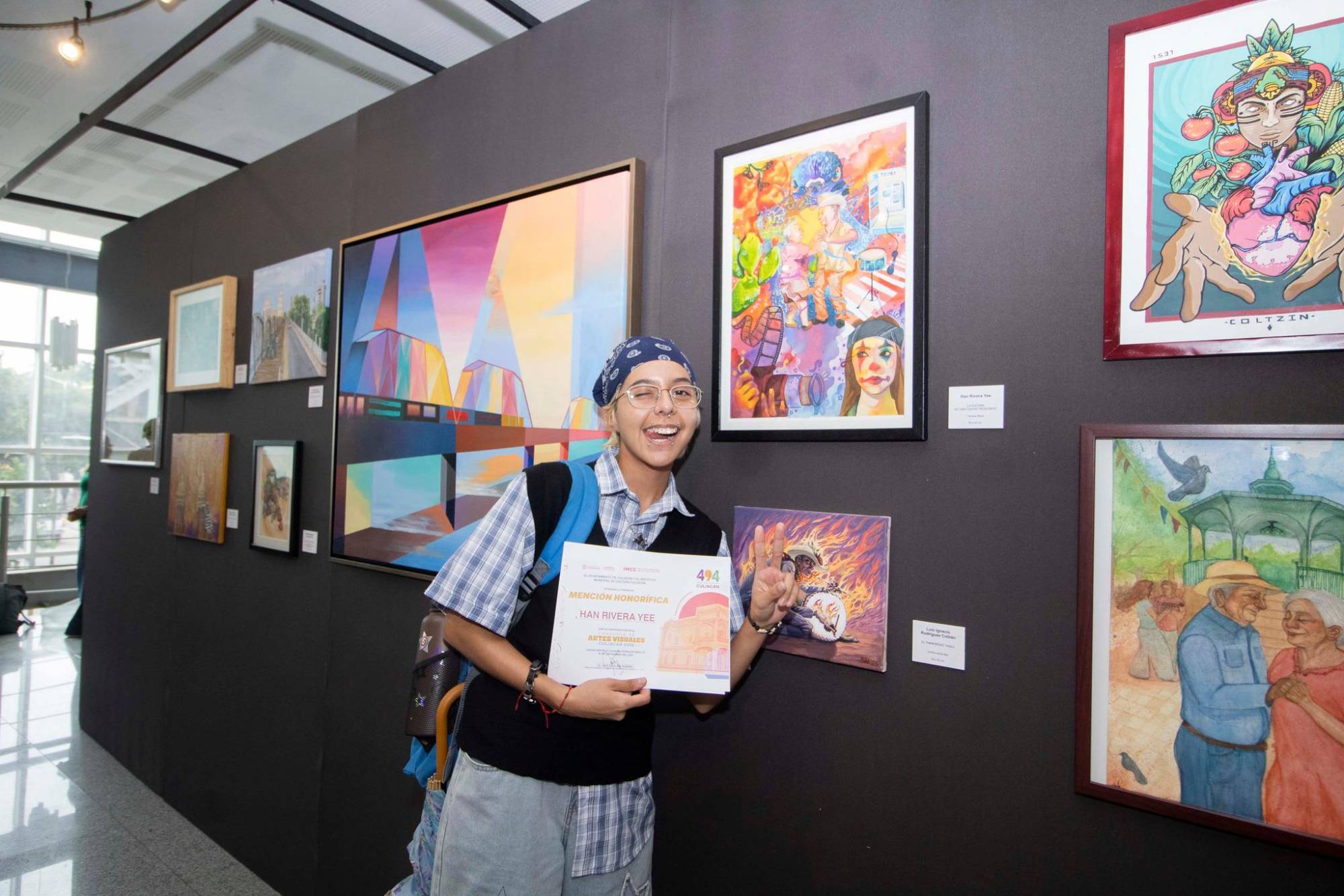 $!Aplauden su talento en las artes