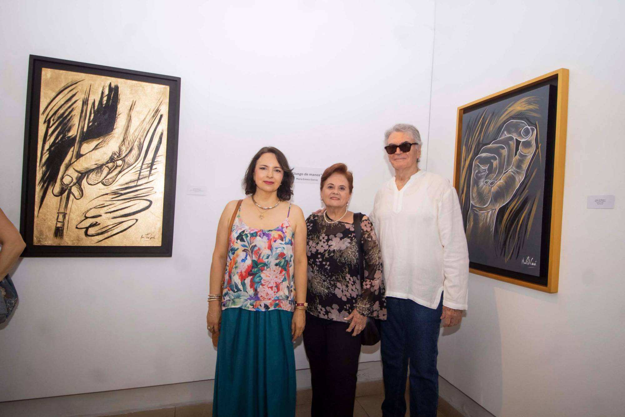 $!Minerva Solano, María Estela García y Héctor Monge.