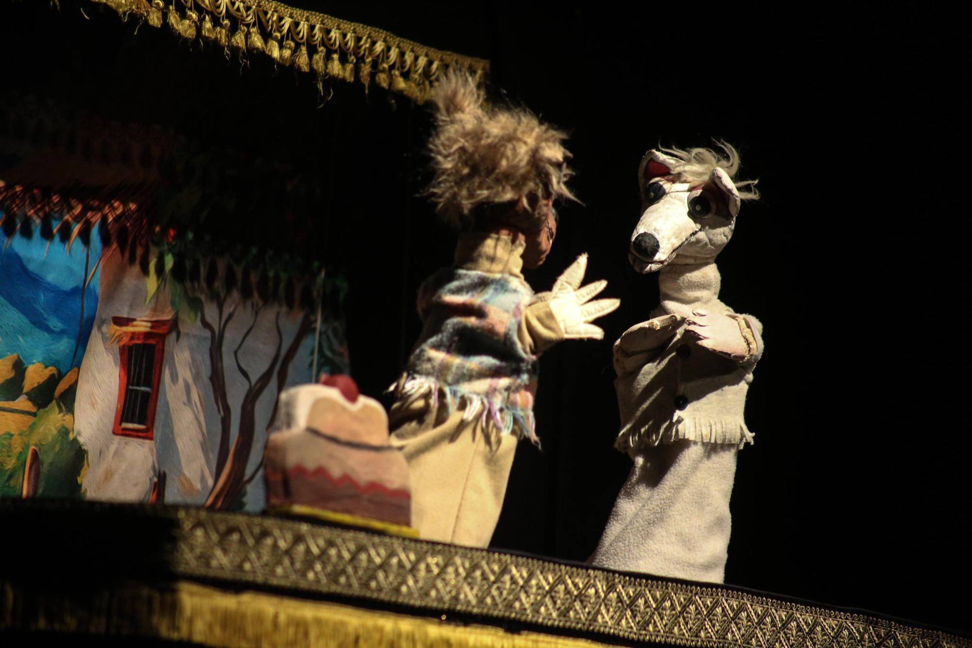 $!Una divertida historia contada con títeres.