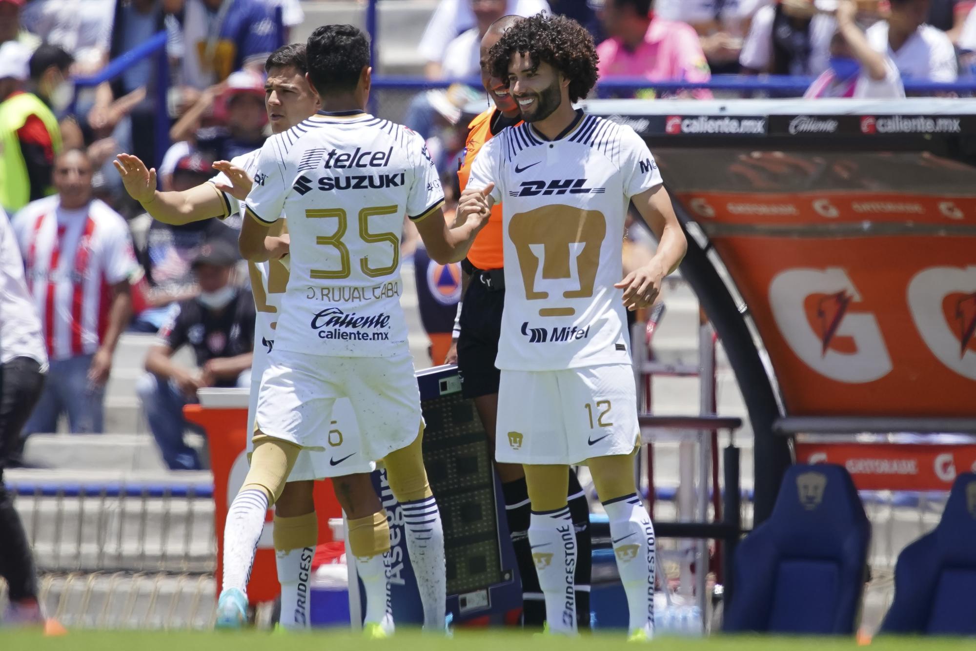 $!Golazo de Aldrete da triunfo a Pumas sobre Necaxa