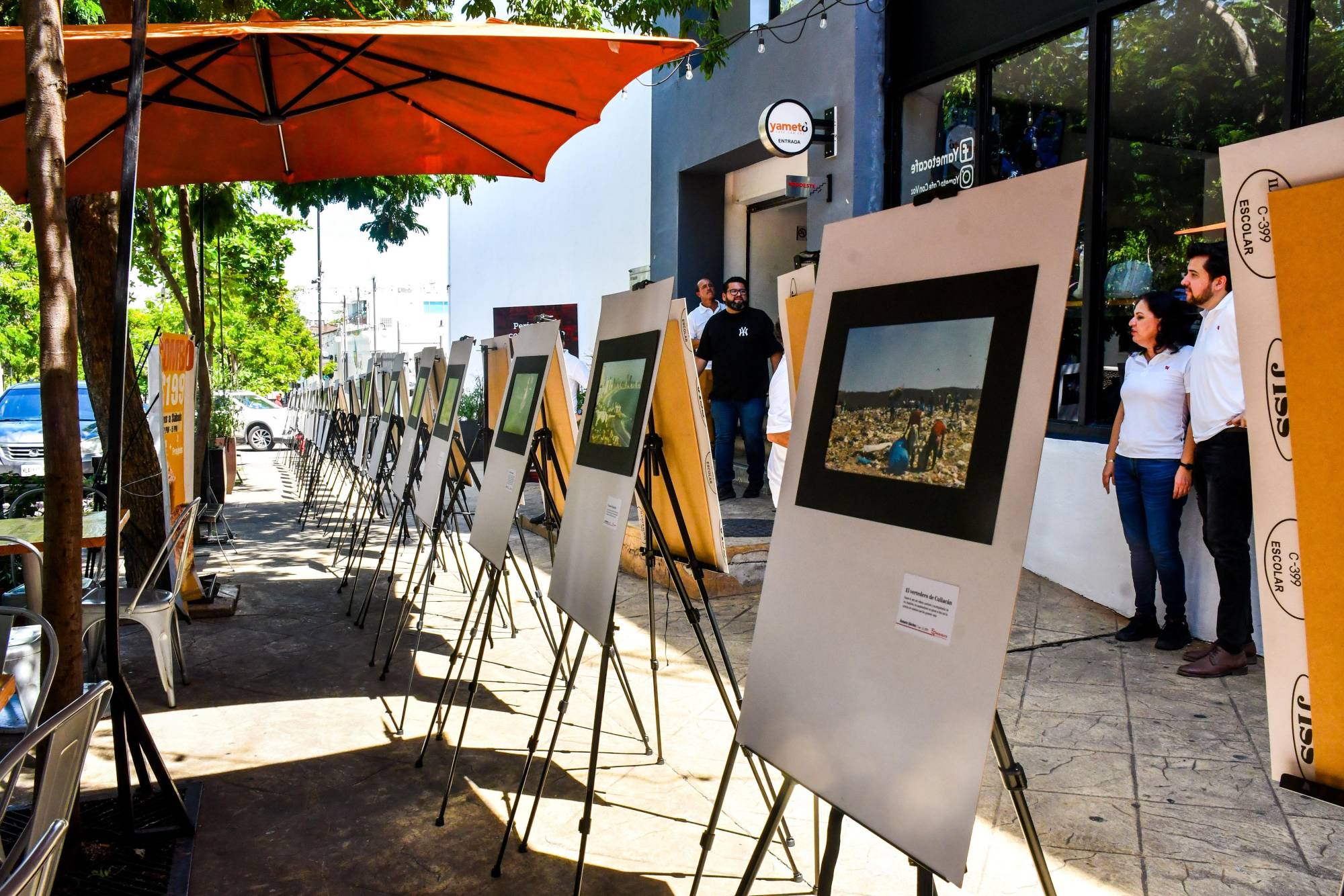 $!La exposición se inauguró en el Paseo del Ángel, afuera de las instalaciones de Noroeste.