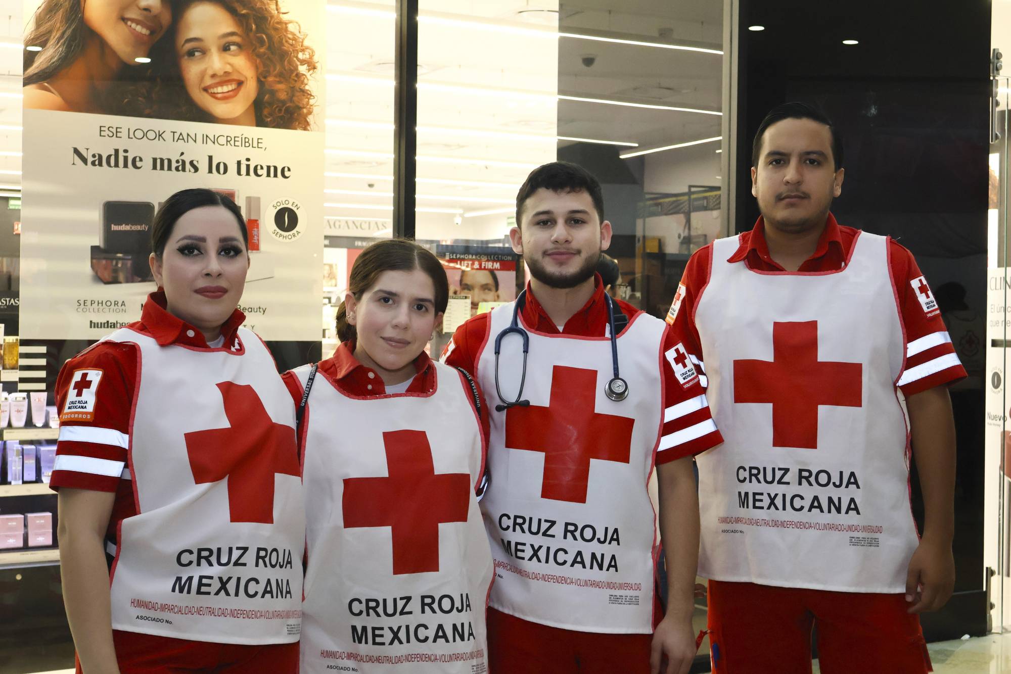 $!Alejandra Beltrán, Maro Alcalde, Esteban Flores y Aldo Cota.