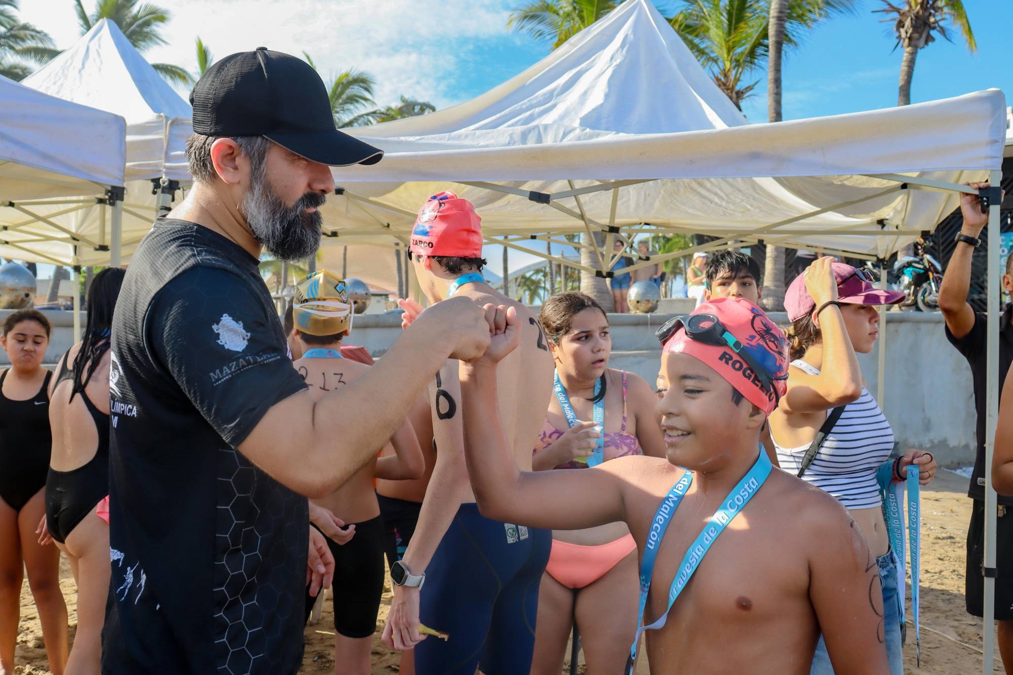 $!Llenan el mar con la Travesía por la Costa de Liga Imdem de Natación