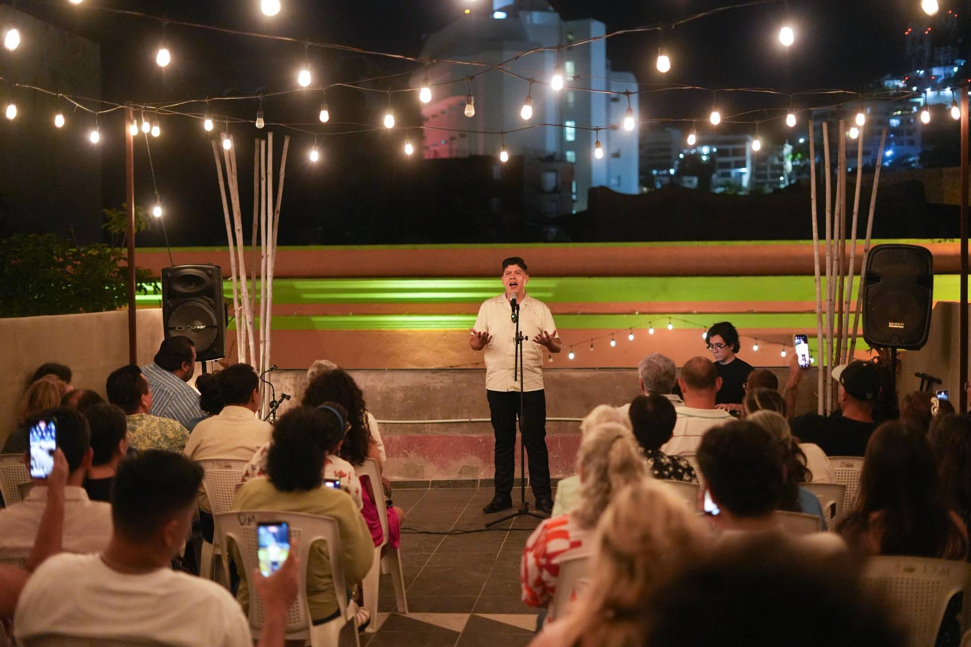 $!Alfredo Torres en su participación.