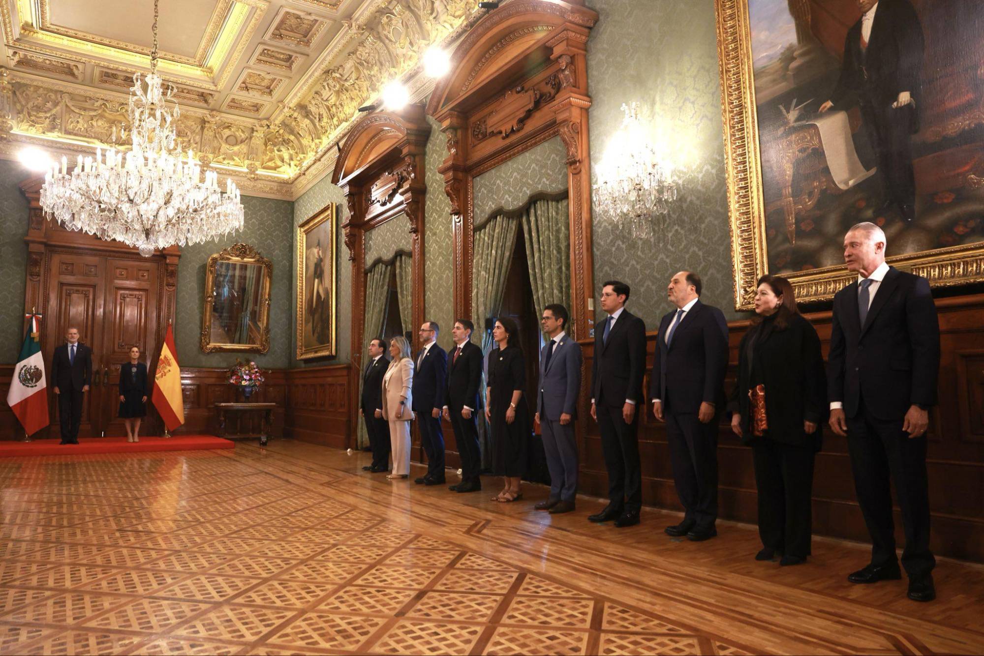 $!Sheinbaum y Rey de España dialogan sobre pueblos originarios y los vínculos entre ambos países