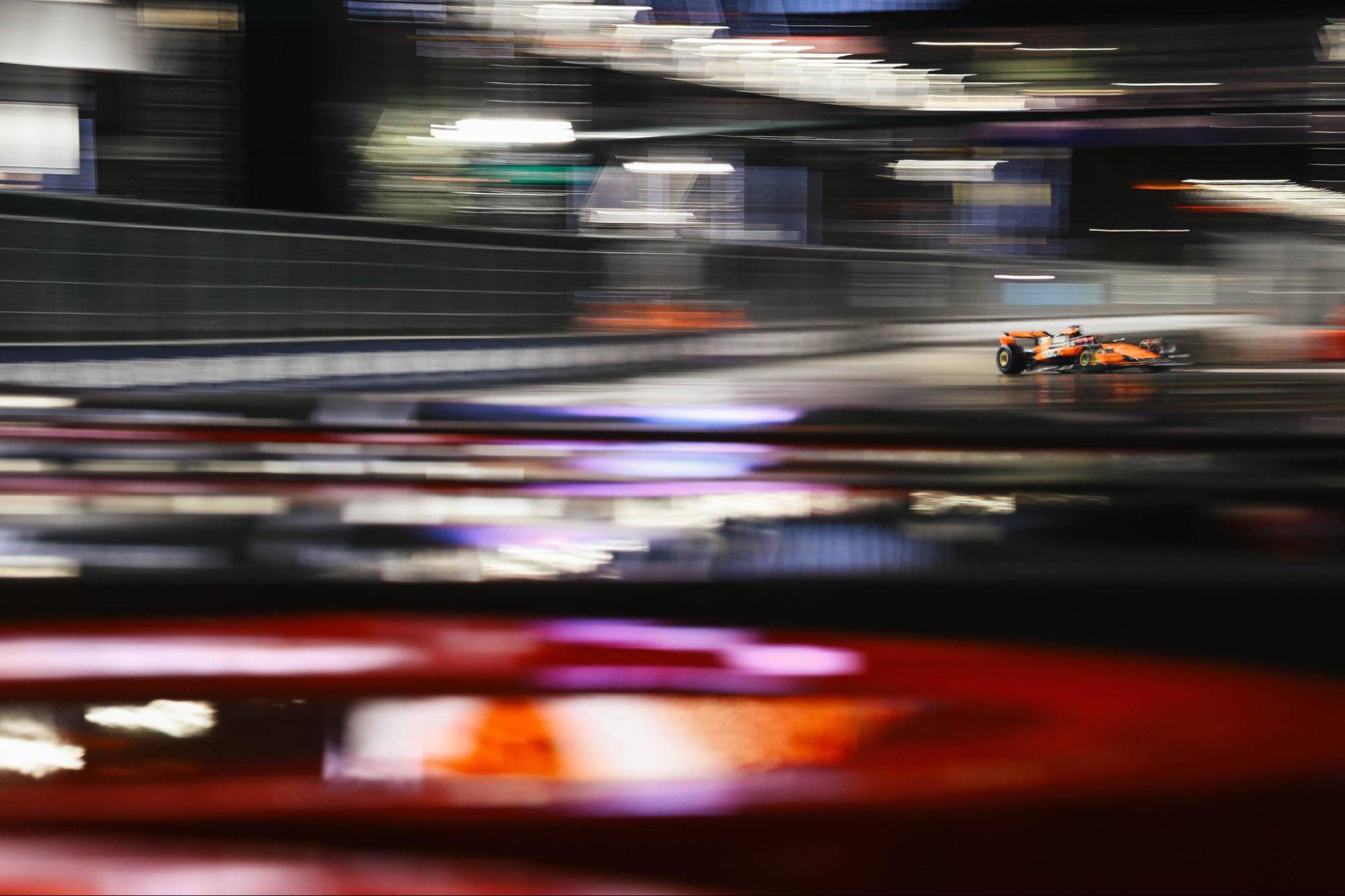 $!Lando Norris se lleva la pole en un caótico Gran Premio de Las Vegas