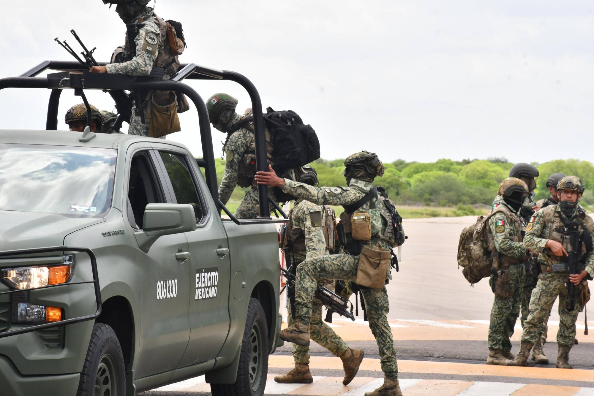 $!Refuerzan Culiacán con 90 elementos de las Fuerzas Especiales del Ejército Mexicano