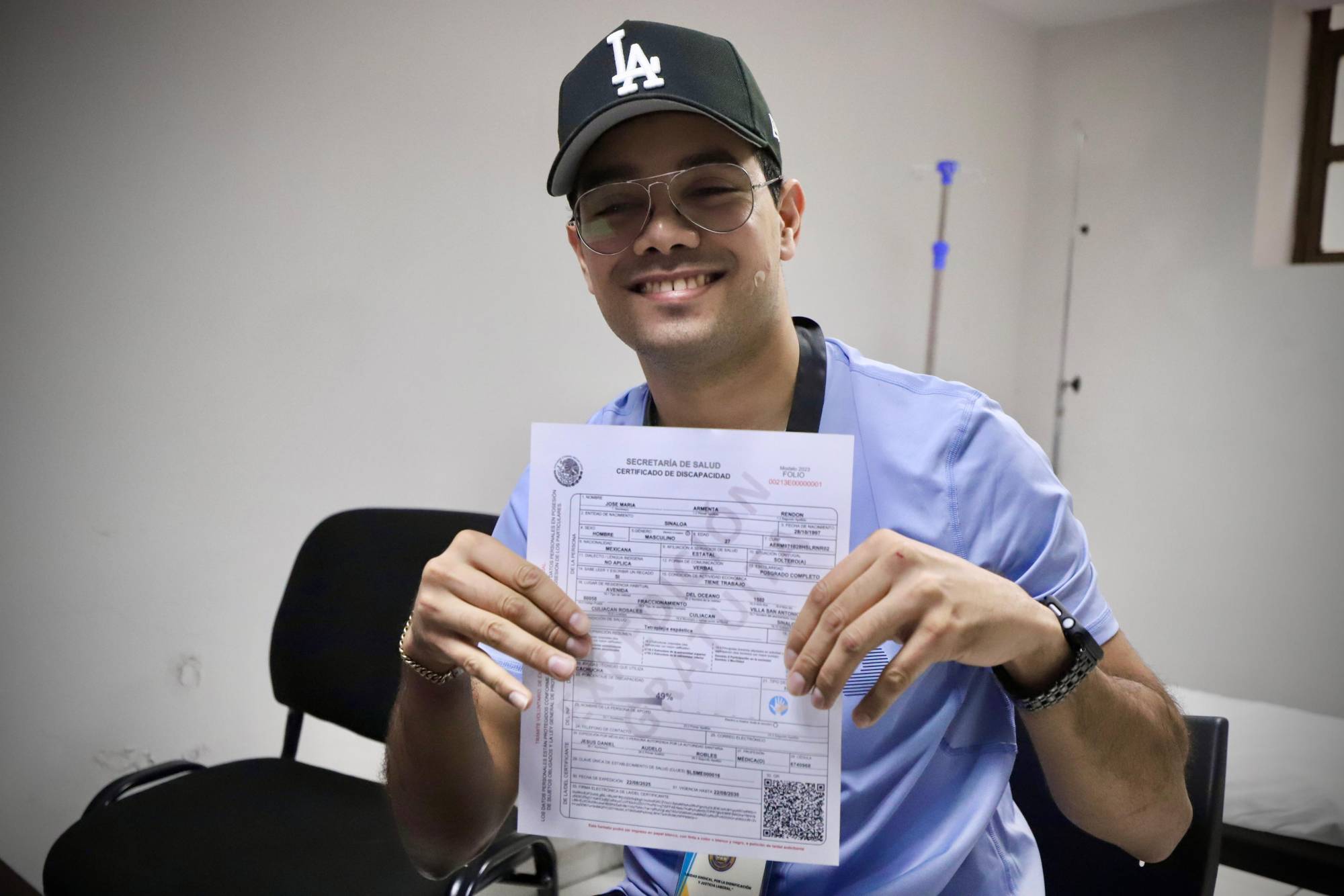 $!Hospital Civil de Culiacán inicia trámite de Certificado Electrónico de Discapacidad en Sinaloa