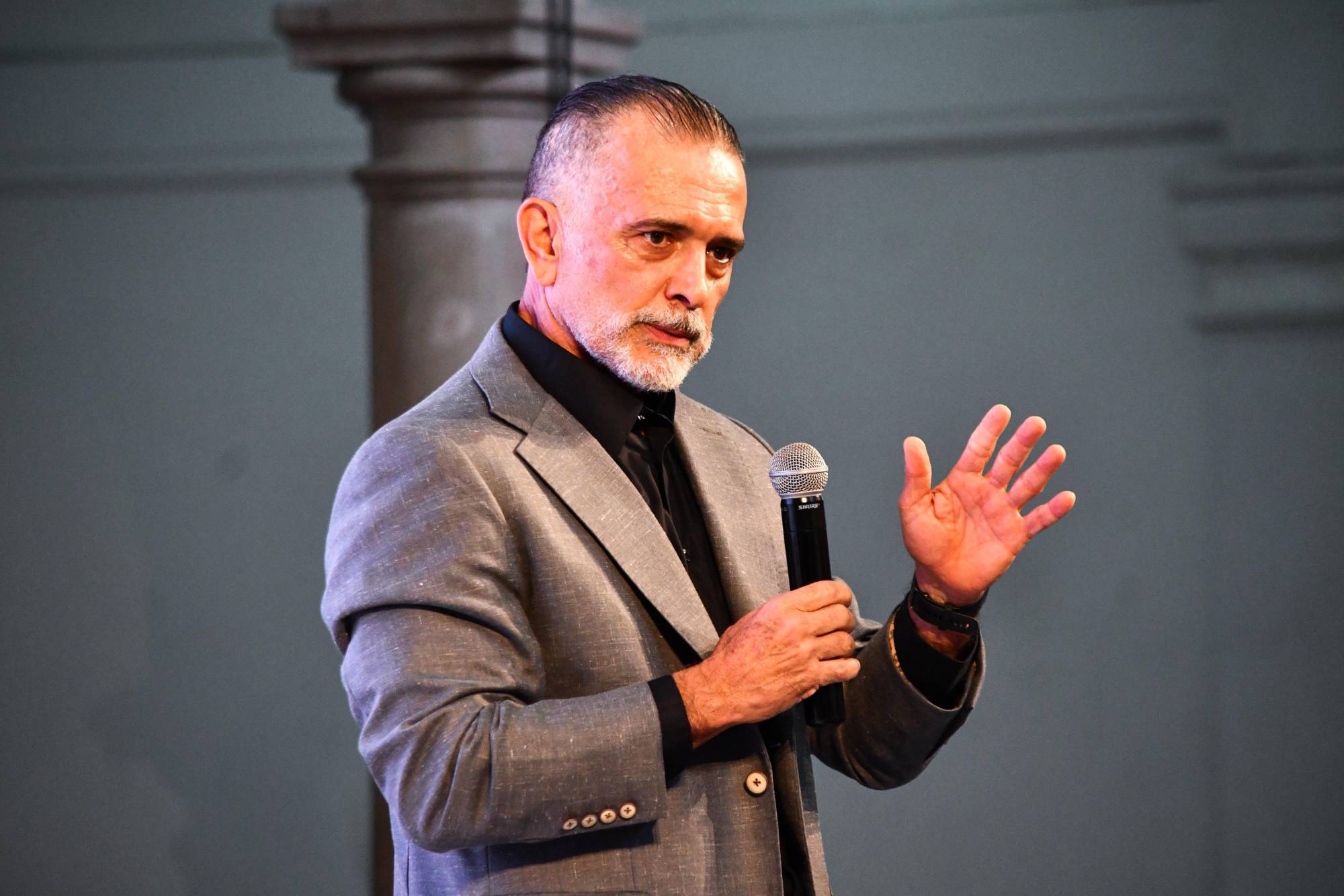 $!Un Estado sin justicia no puede garantizar la paz, advierte Luis Pérez de Acha