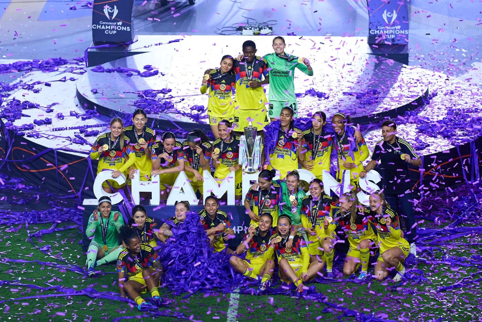 $!América gana a Washington y son campeonas de la W Champions Cup