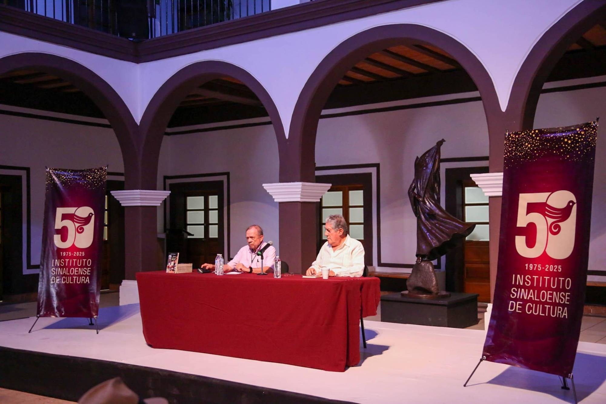 $!Jaime Félix Pico, presidente del Conservatorio de la Cultura Gastronómica Sinaloa, A.C. destacó la trayectoria del autor José N. Iturriaga.