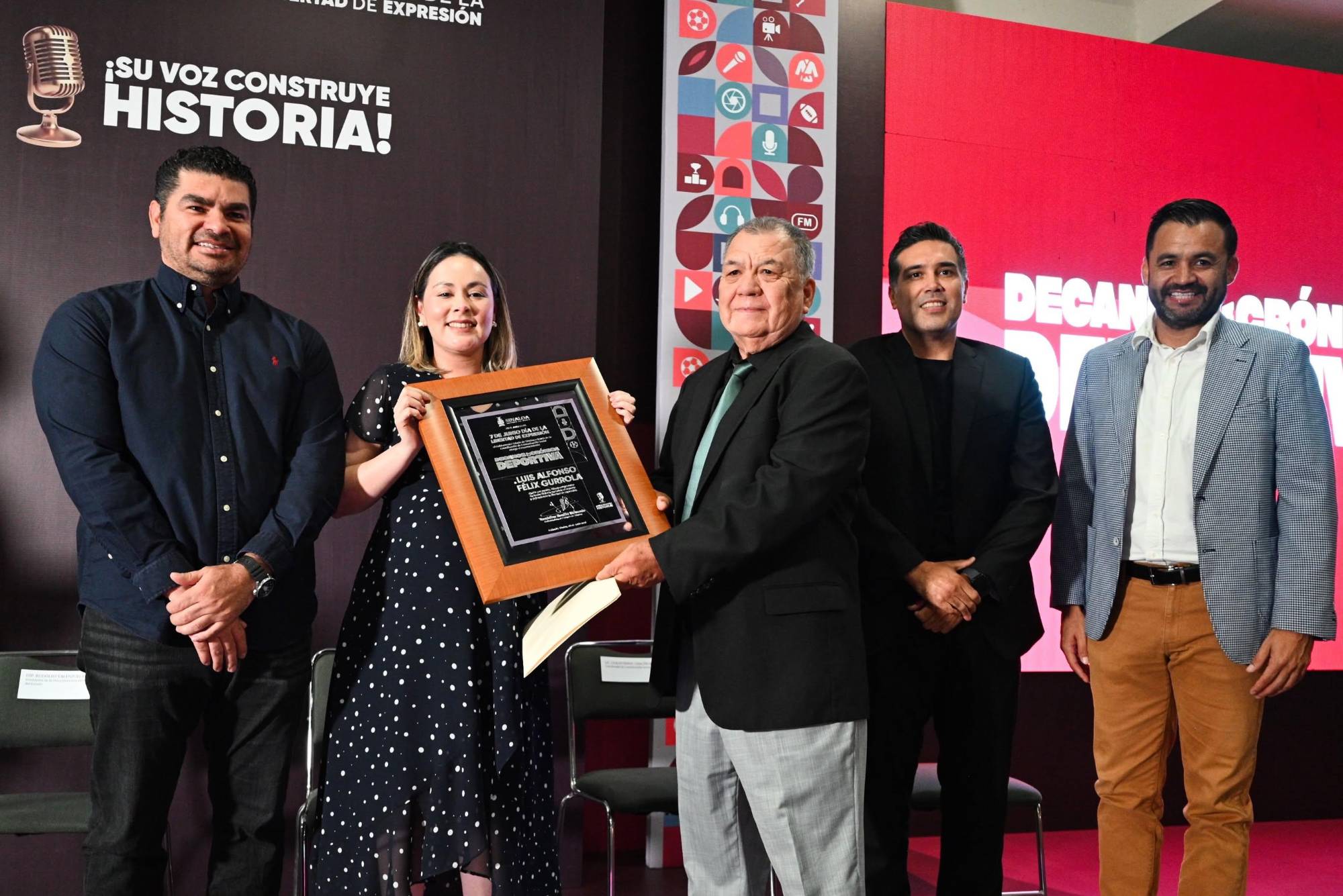 $!Rinden homenaje a las voces que han narrado la historia deportiva de Sinaloa
