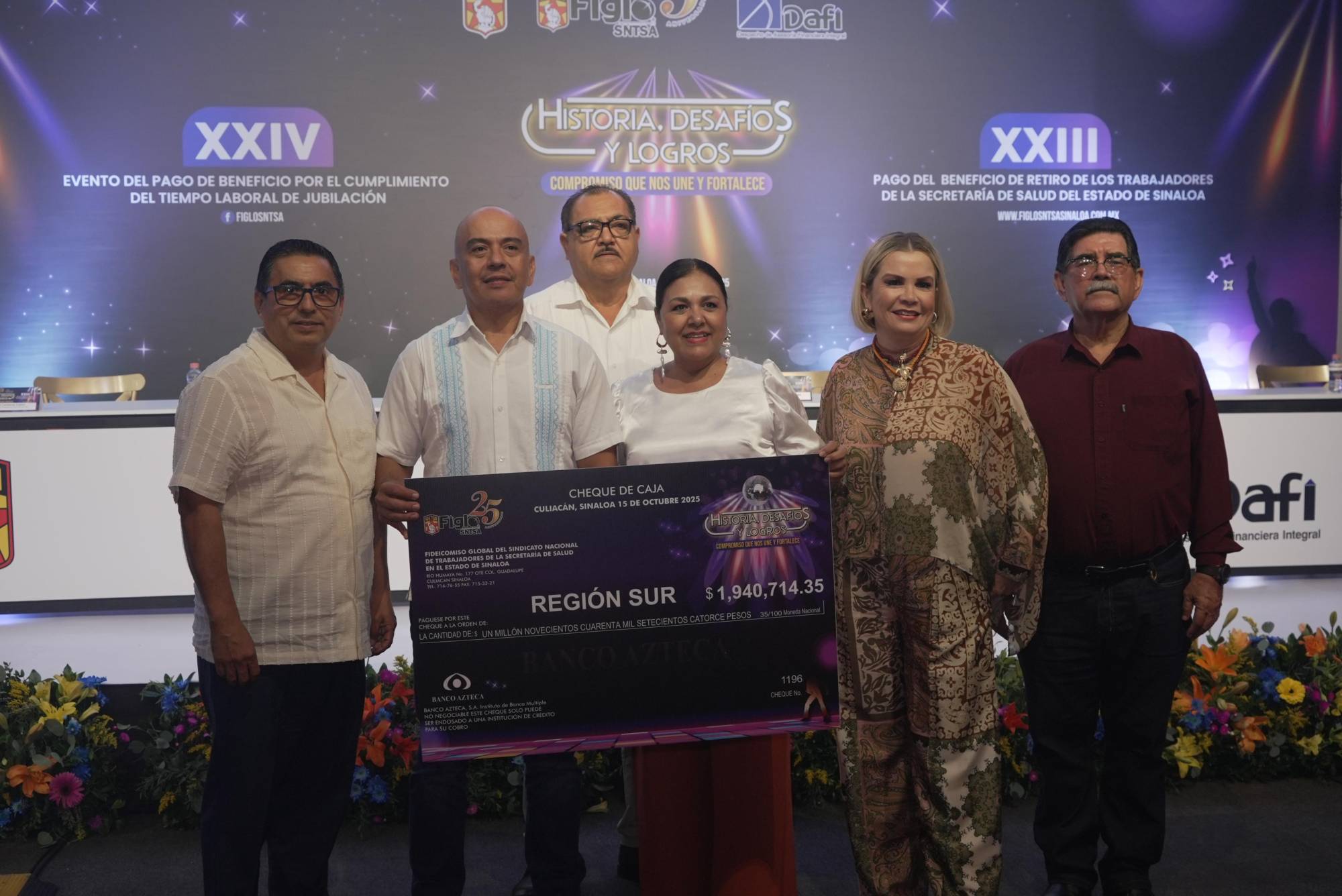 $!Socios beneficiados de la región Sur.