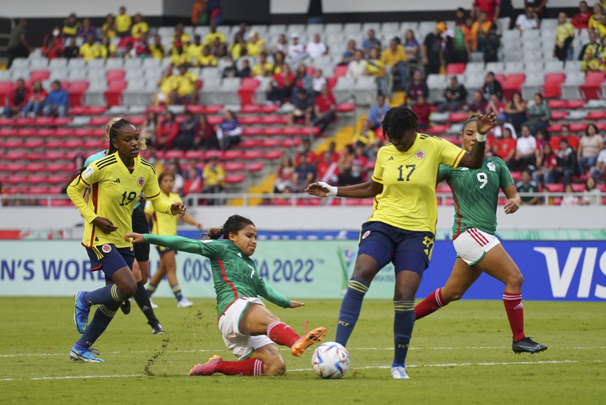 $!México empata sin goles ante Colombia en Mundial Femenil Sub 20