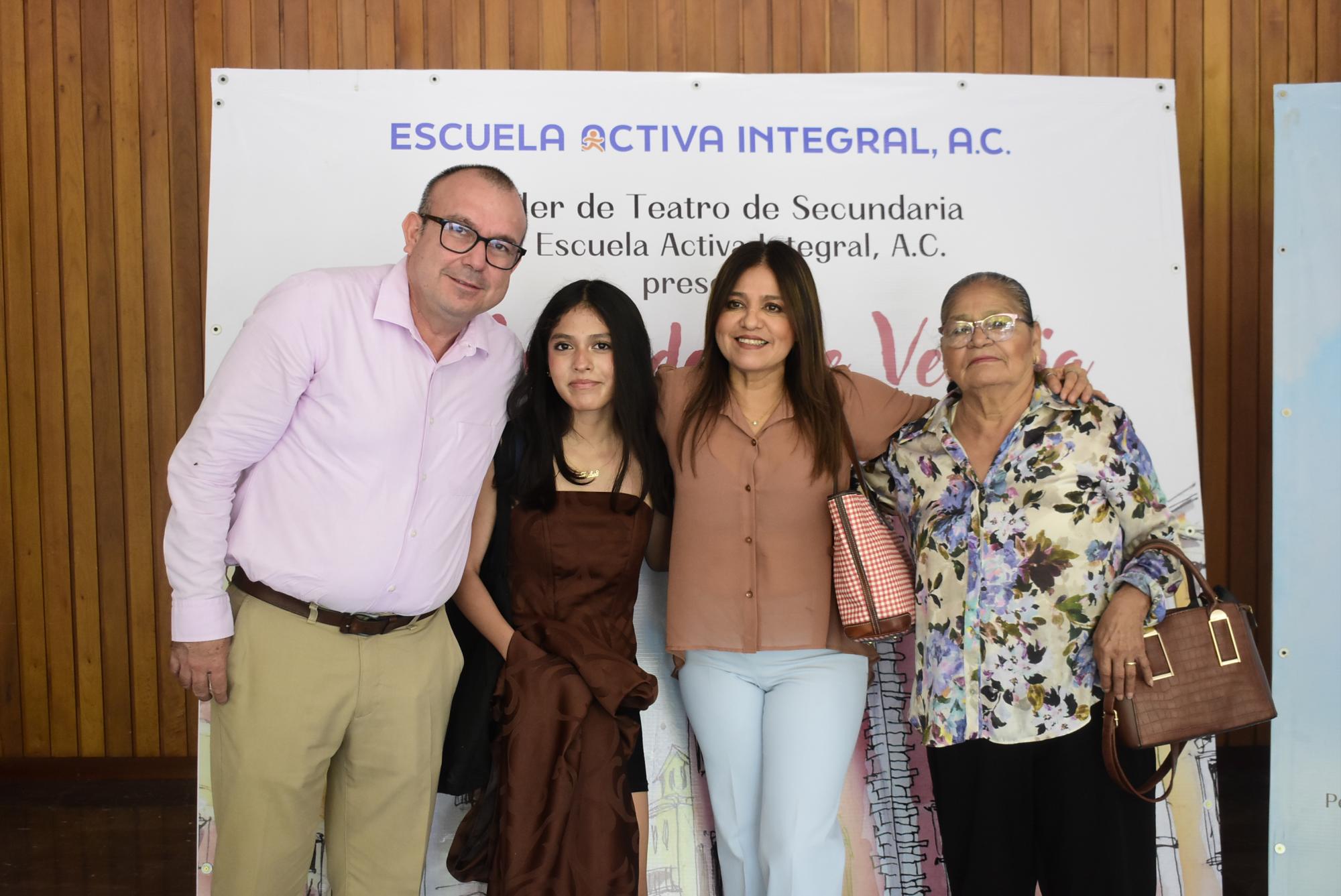 $!Andrea Amador, Celia Picos, Andrea Amador y José Ramón Amador.