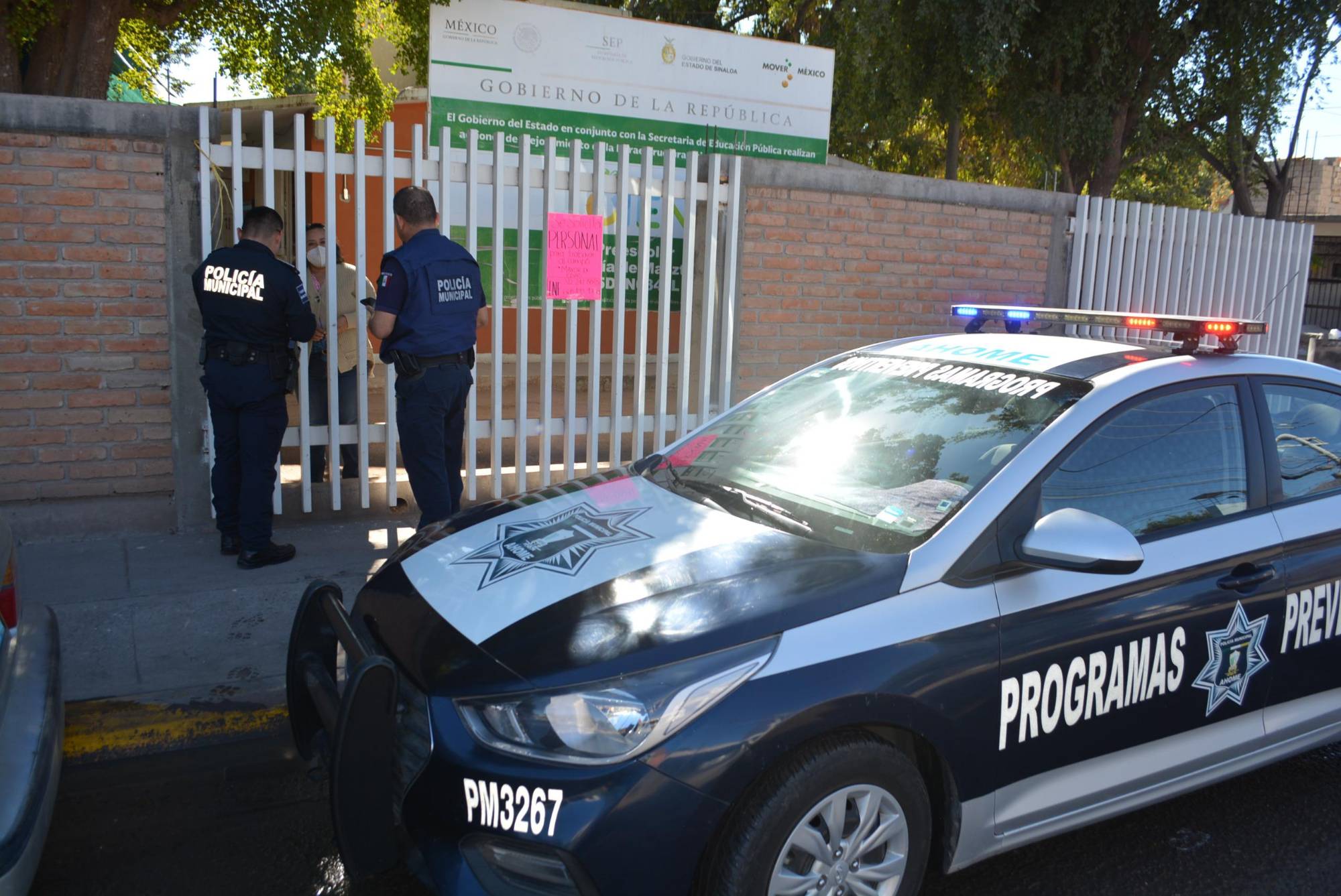 $!Seguridad Pública de Ahome prepara operativo para proteger a más de 400 escuelas durante periodo vacacional