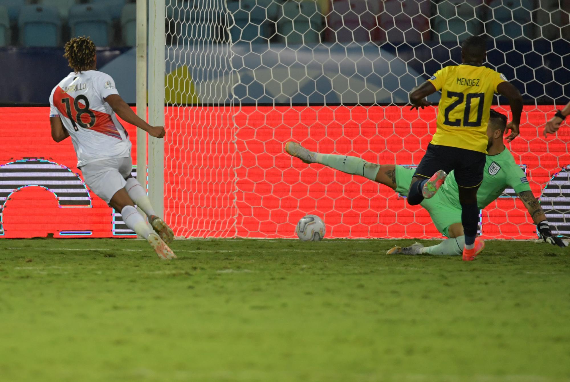 $!Perú rescata empate ante Ecuador en Copa América