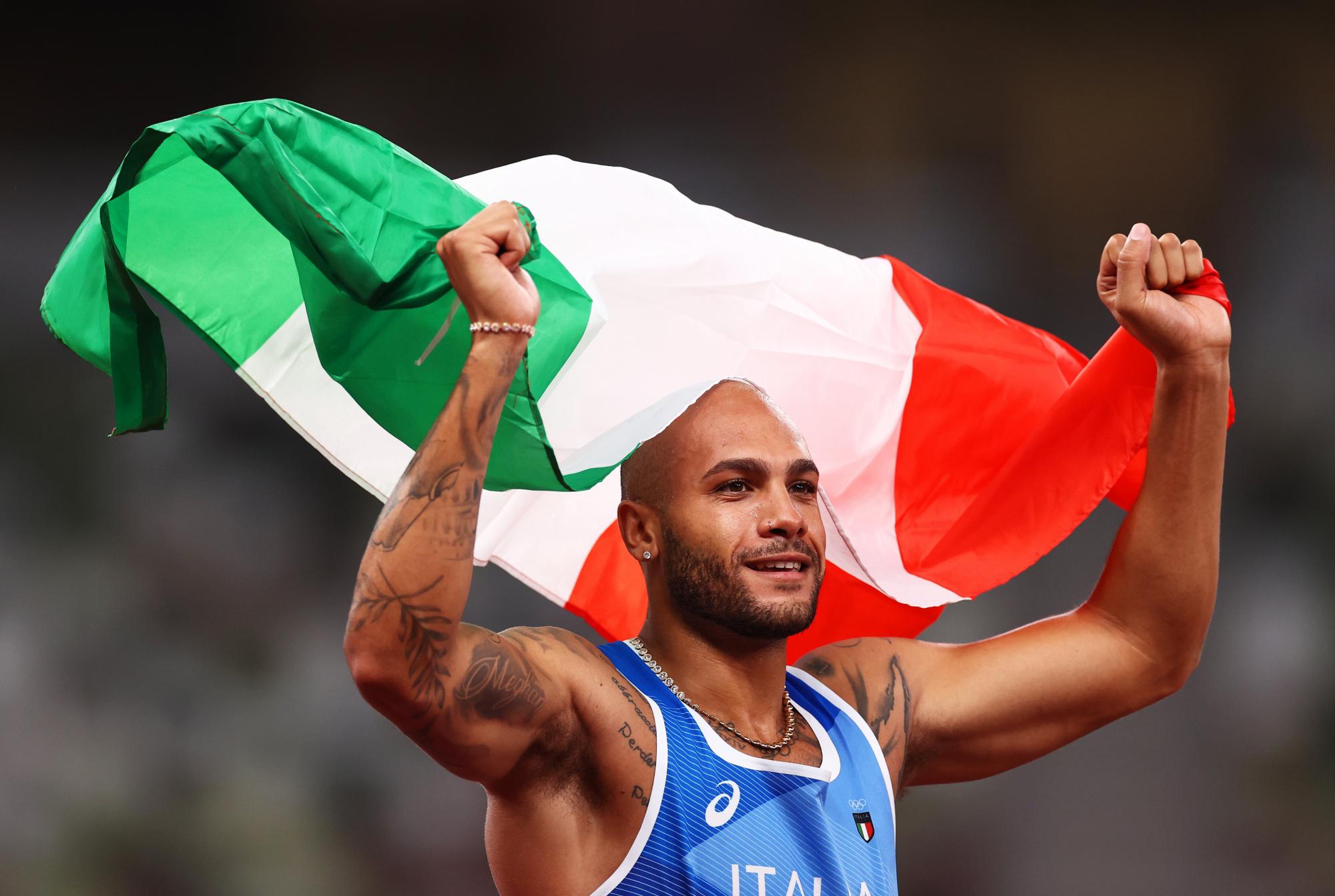 $!¡Sorpresa en los 100 metros! El italiano Lamont Marcell Jacobs sube al trono de Usain Bolt
