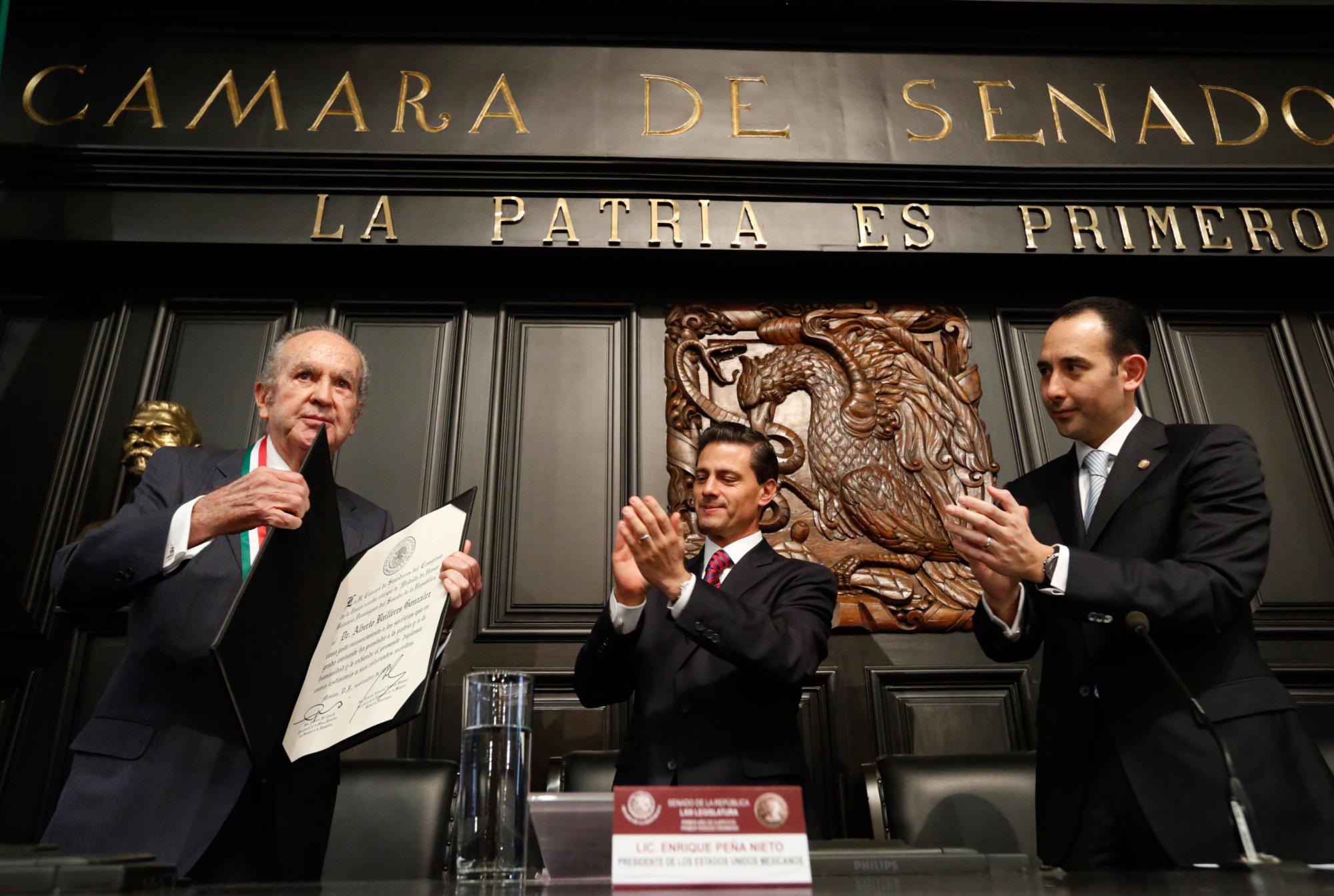 $!Fallece a los 90 años el empresario Alberto Baillères, uno de los más ricos de México