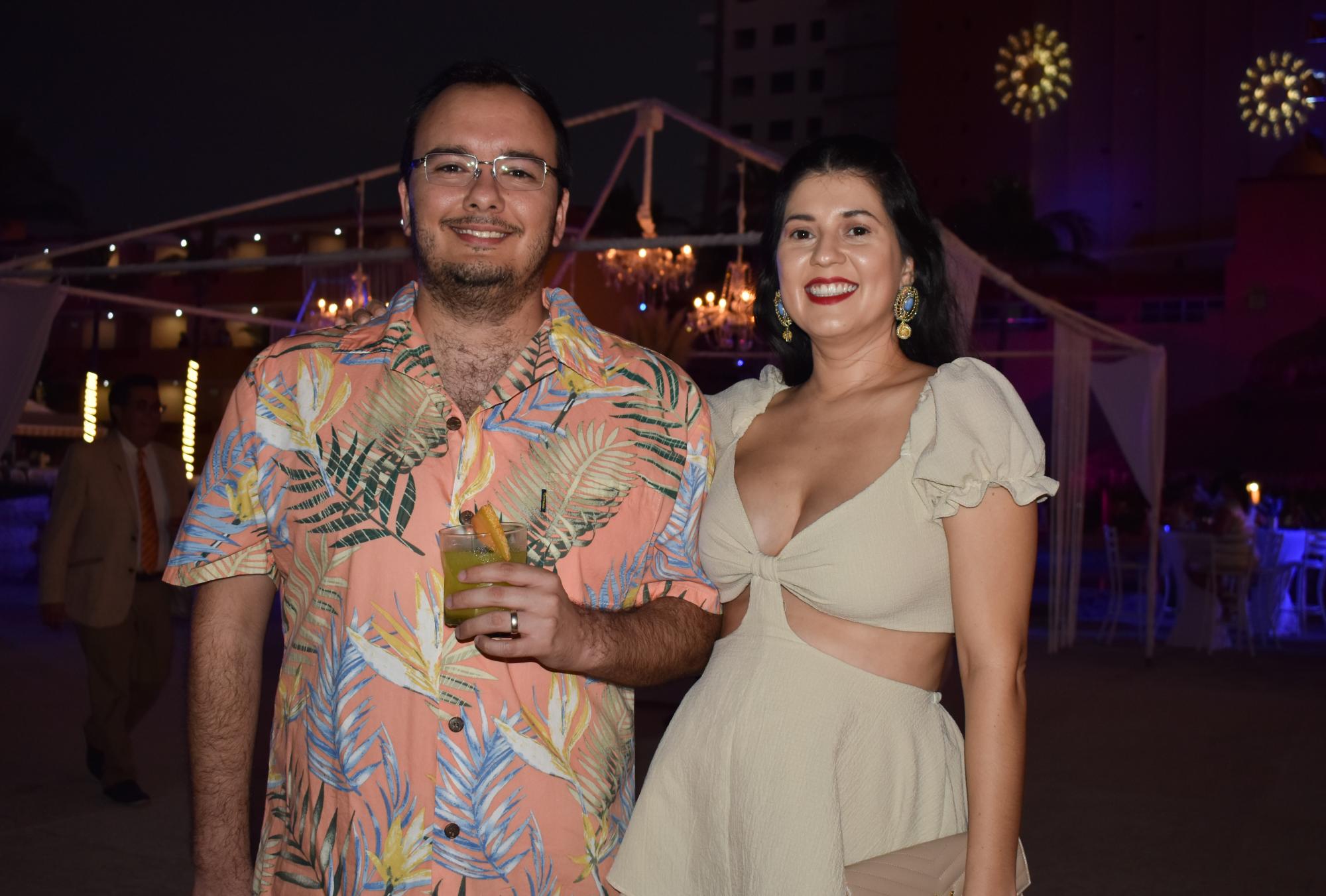 $!Ismael Barros Zorrilla y Cristina de Barros.