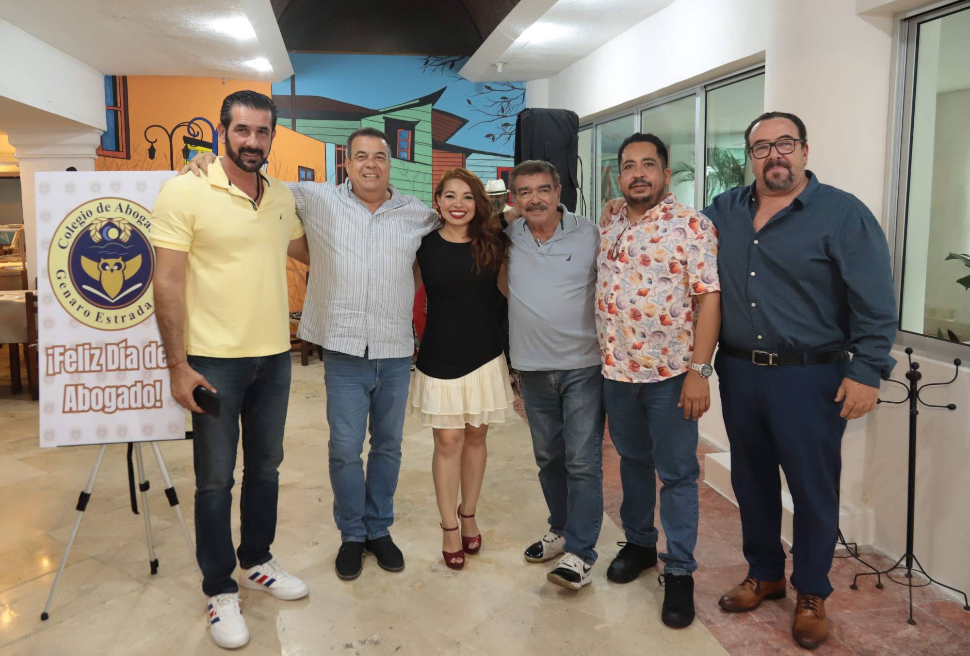 $!Alfredo Paredes, Mario Reyes, Adriana Morales, Luis Aguilar, Gabino Moreno y Abel Flores.