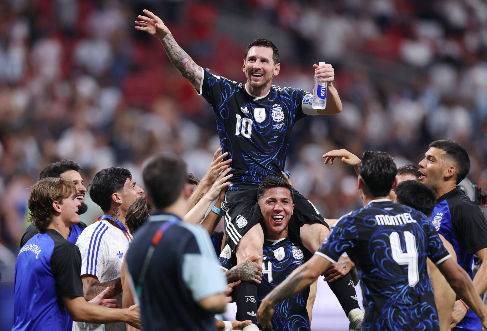 $!Messi: ‘Venimos de ser los mejores del mundo durante cuatro años, duela a quien le duela’