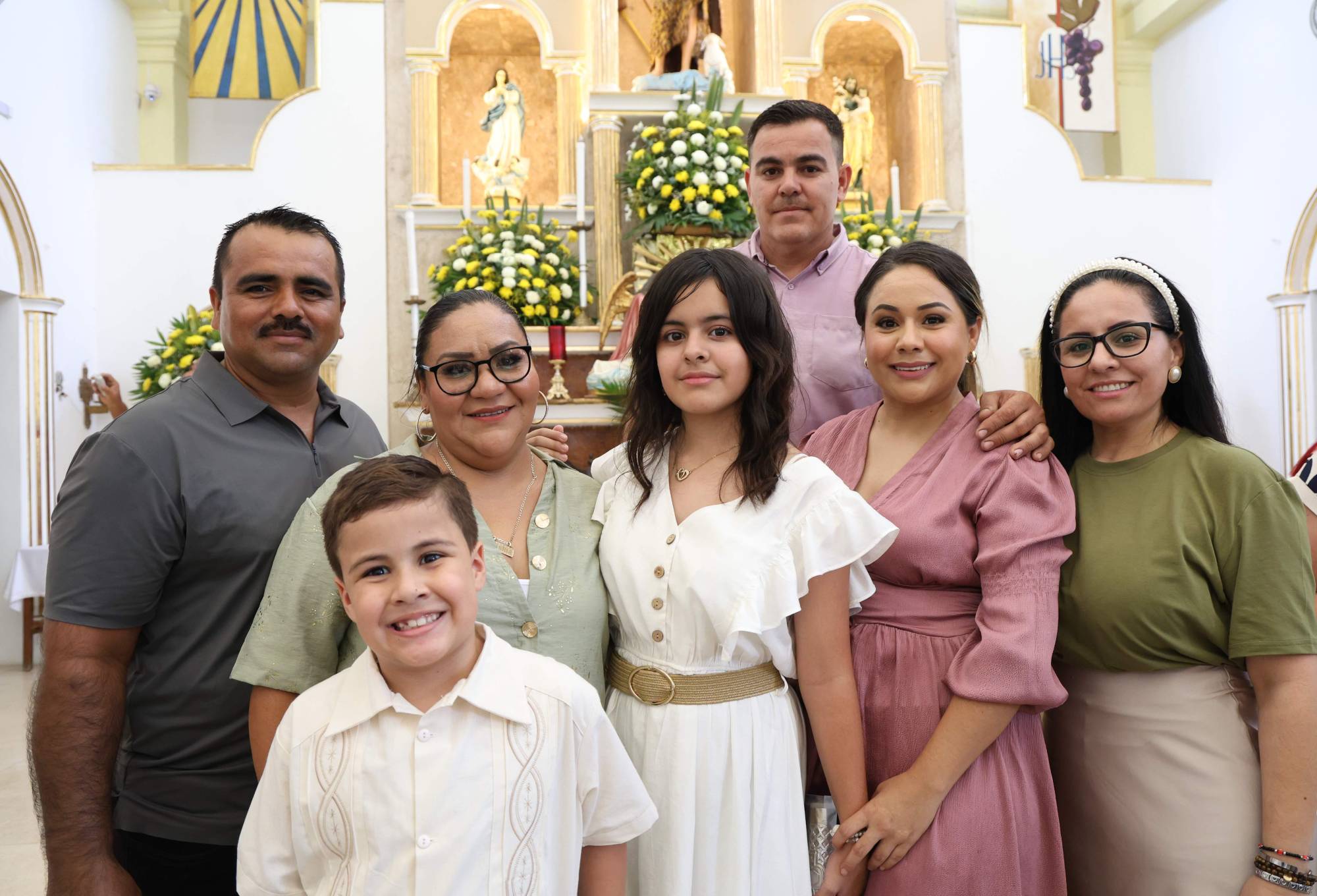 $!Javier de la Herrán, Gilberto Contreras, Gloria Sevilla, Estefanía de la Herrán, Javier de Jesús de la Herrán, Bianca Isabel Angulo y Ana Meza.