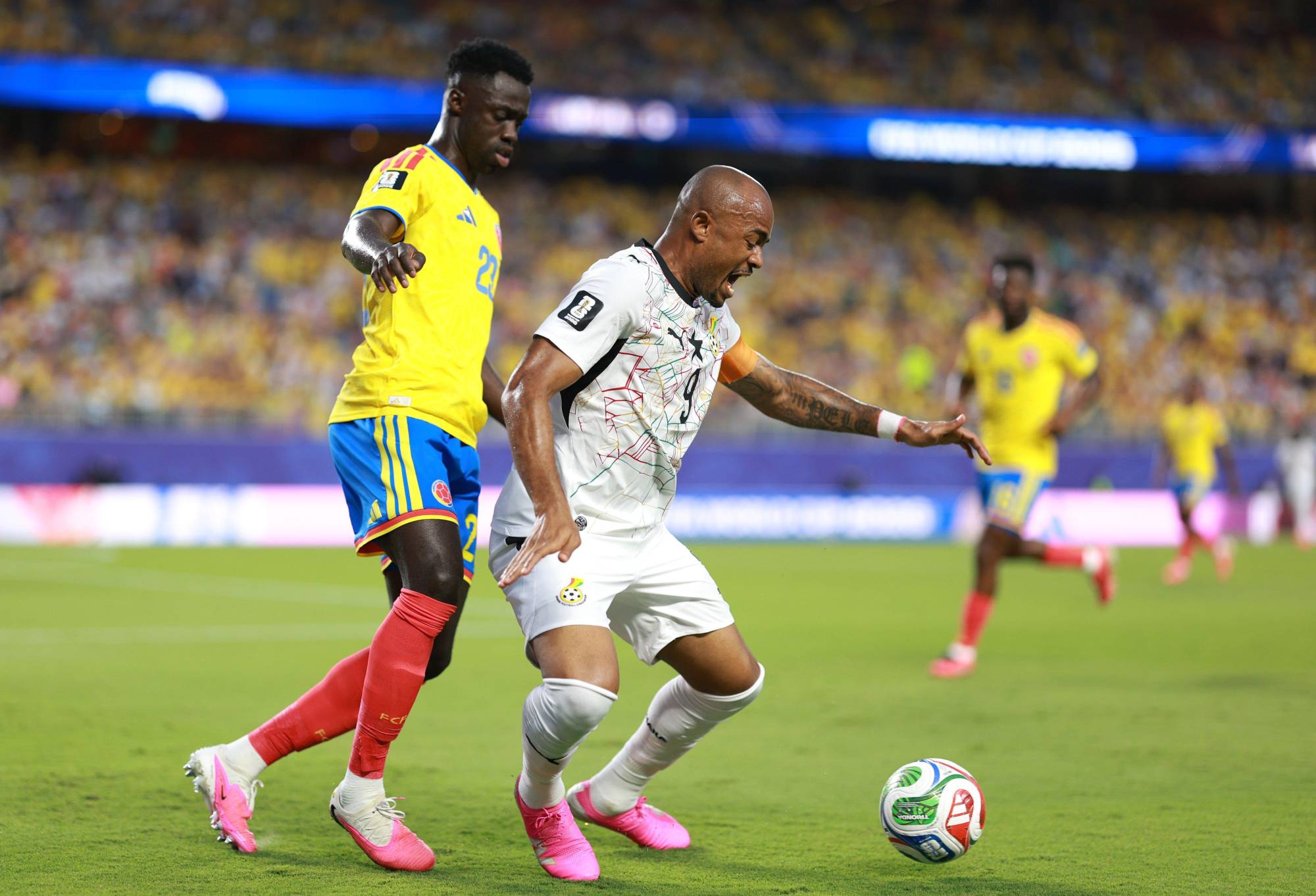 $!Colombia no falla ante Ghana y cita a Suiza en los octavos