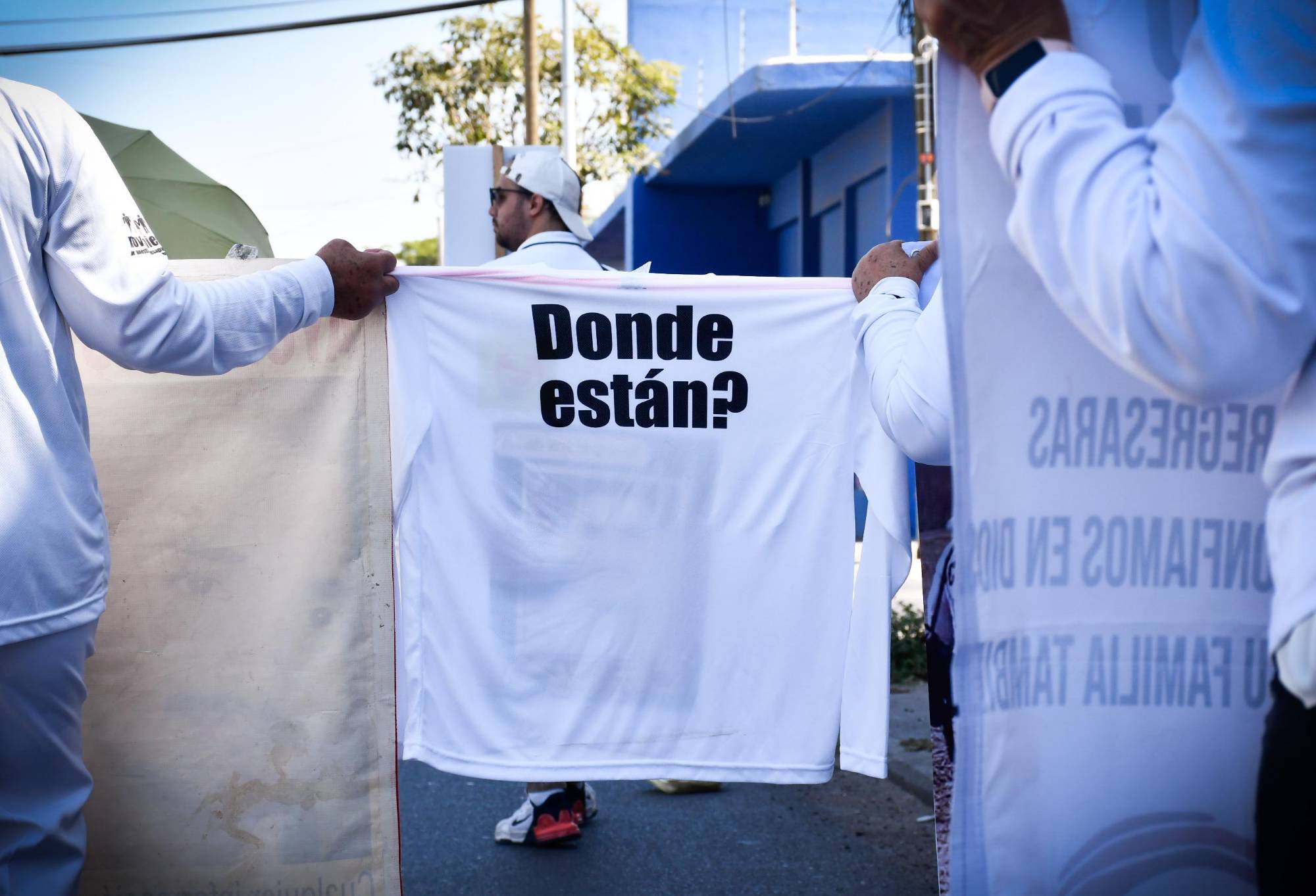 $!Colectivos de búsqueda exigen justicia por personas desaparecidas, en el Día de las Madres, en Culiacán