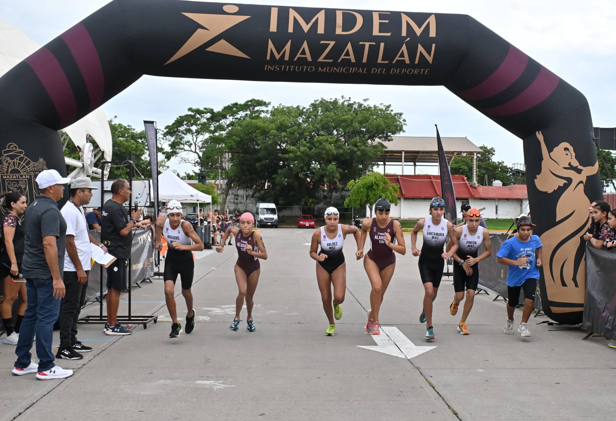 $!Acuatlón Imdem 2025 rompe récord de participación y proyecta nuevos talentos en Mazatlán