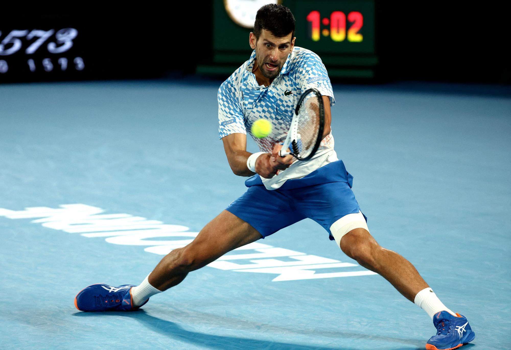 $!Djokovic, implacable a semifinales tras vencer a Rublev