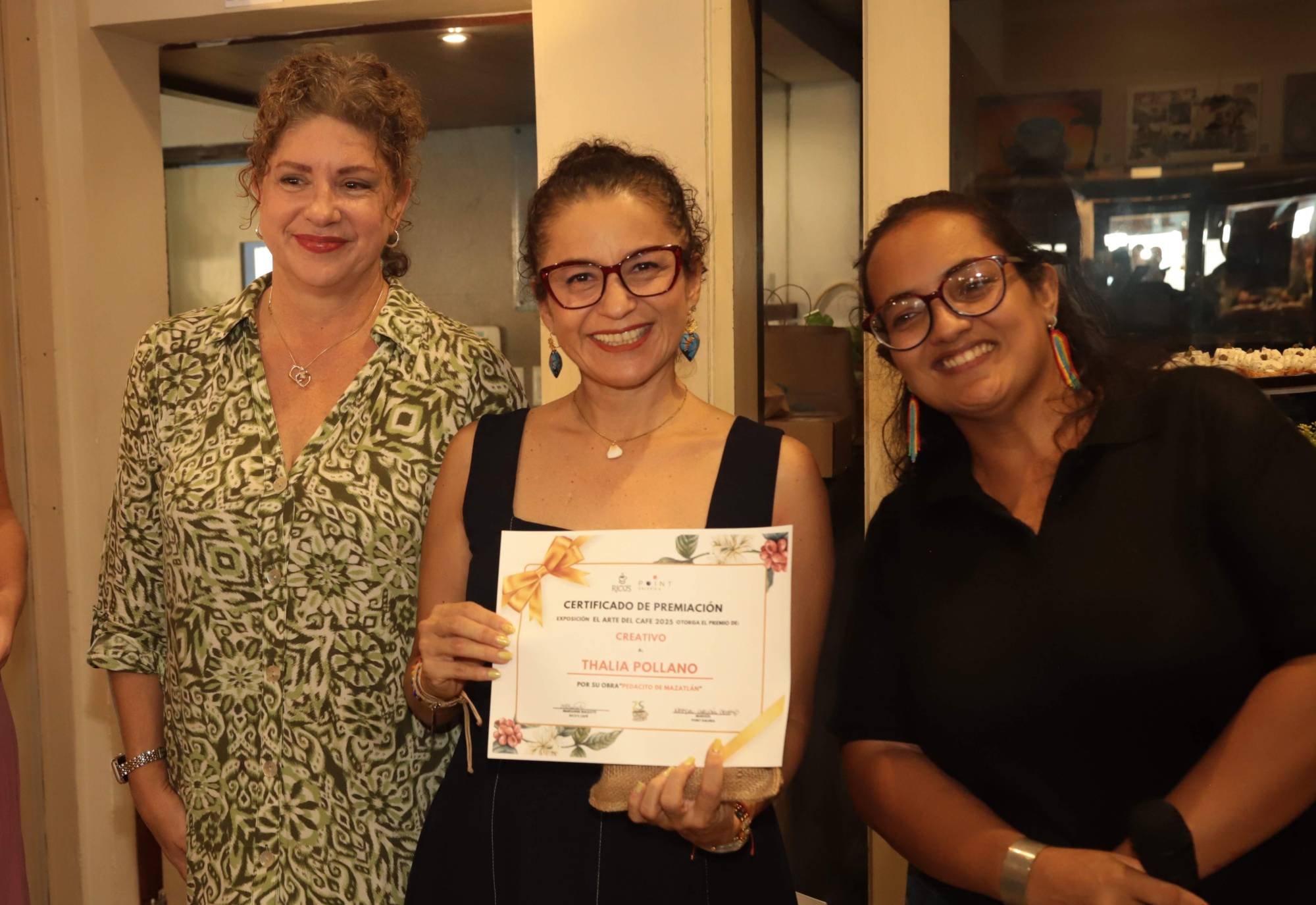 $!Thalia Pollano junto a Marianne Biasotti y Marysol Galván.