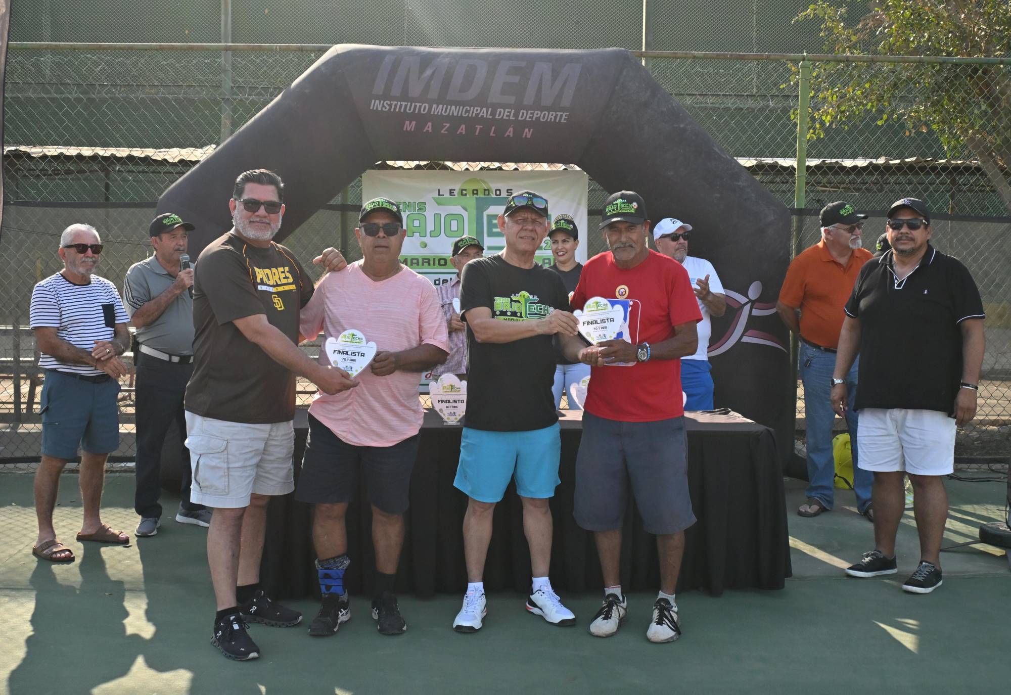 $!Culmina en el Muralla el Torneo de Tenis Bajo Techo