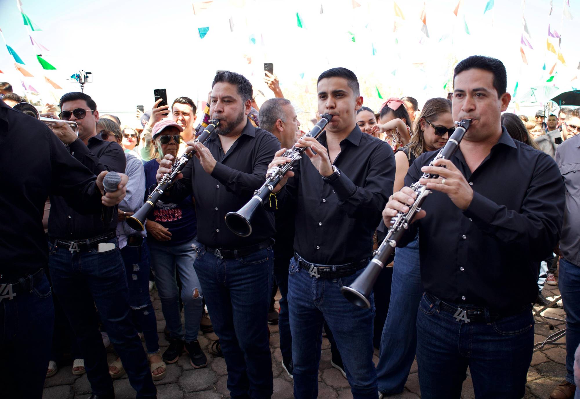 $!Banda La Adictiva anima celebración del Día de San José en Mesillas, Concordia