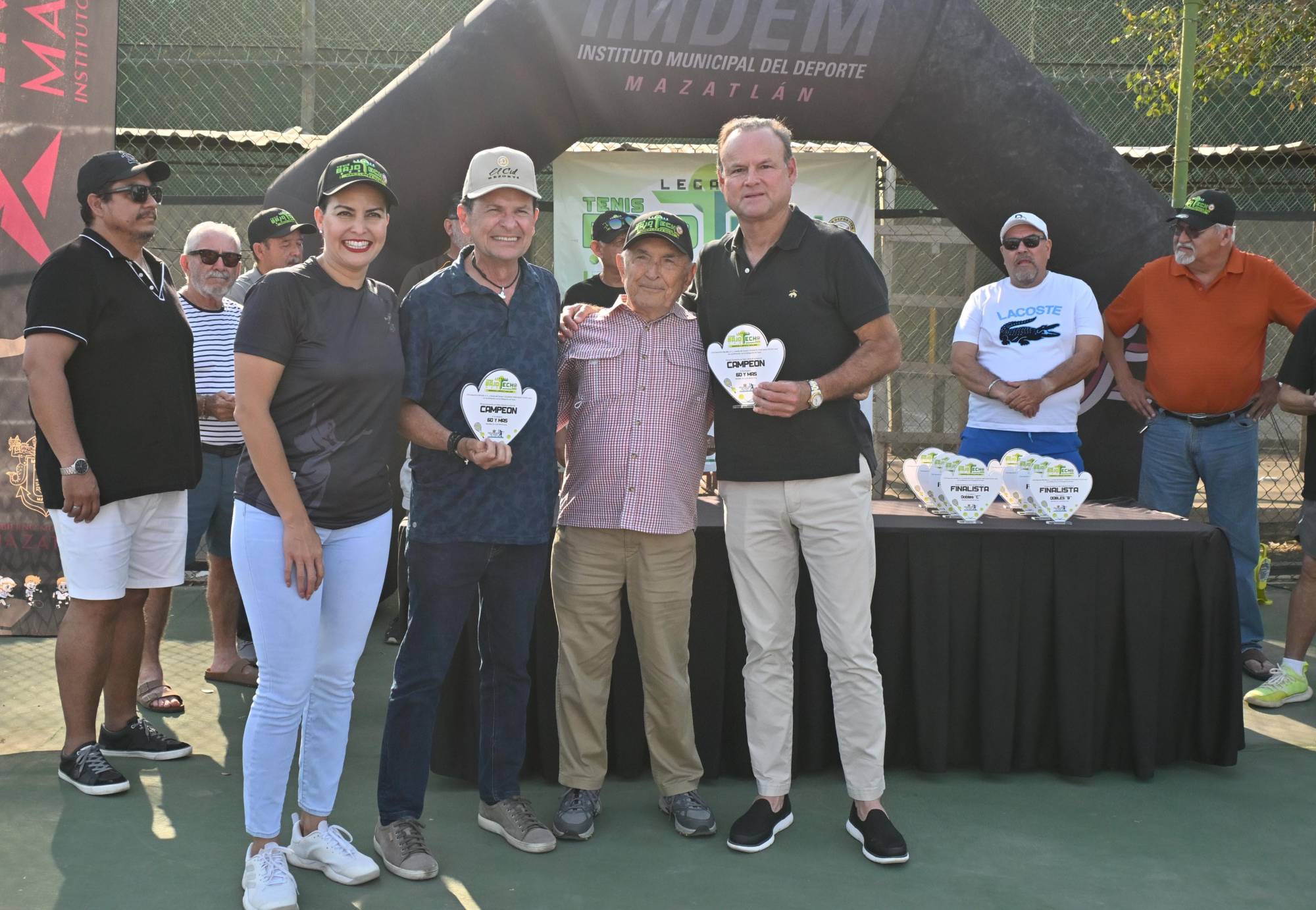 $!Culmina en el Muralla el Torneo de Tenis Bajo Techo