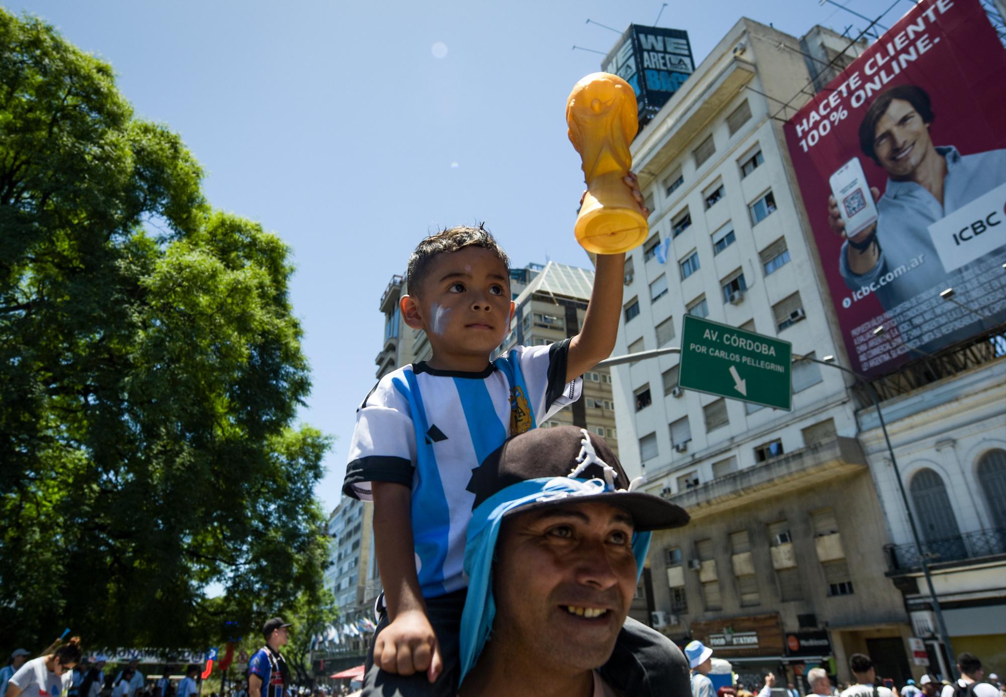 $!Millones de argentinos lloran, gritan y desbordan alegría por triunfo en el Mundial